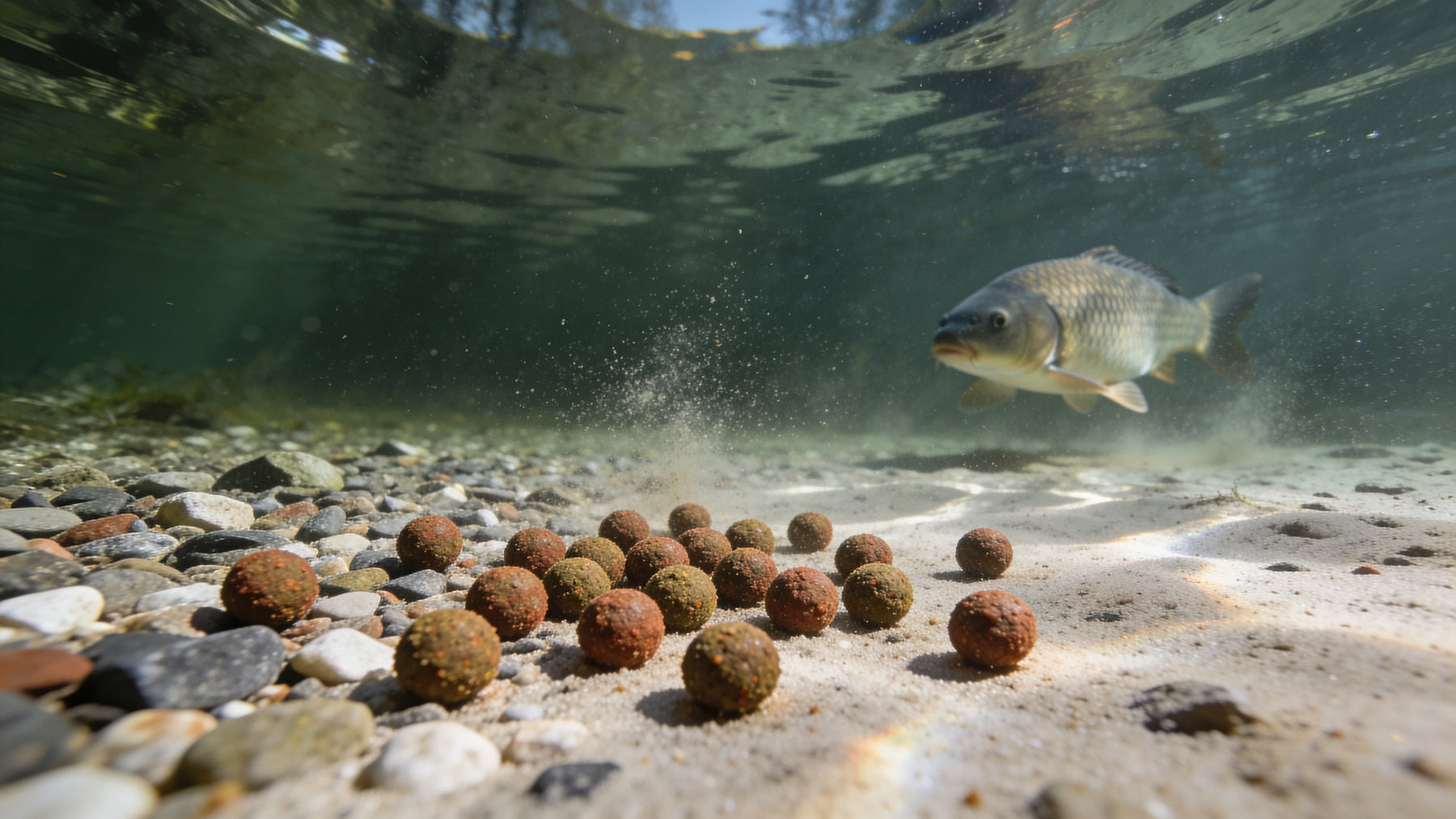 Boilie fishing: technique, baiting strategy and presentation