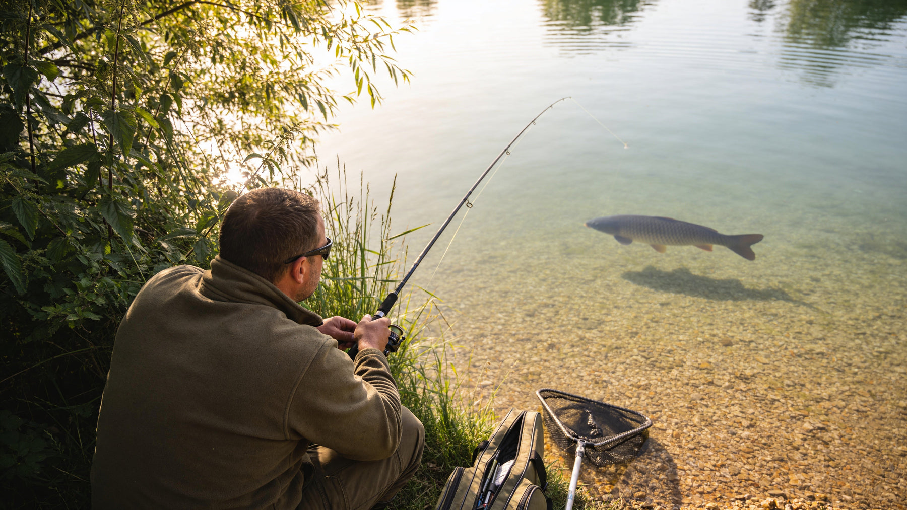 Stalking carp: technique, approach and gear