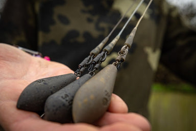 Dark Matter Leader QC Hybrid Clip Gravel 30lb 1m