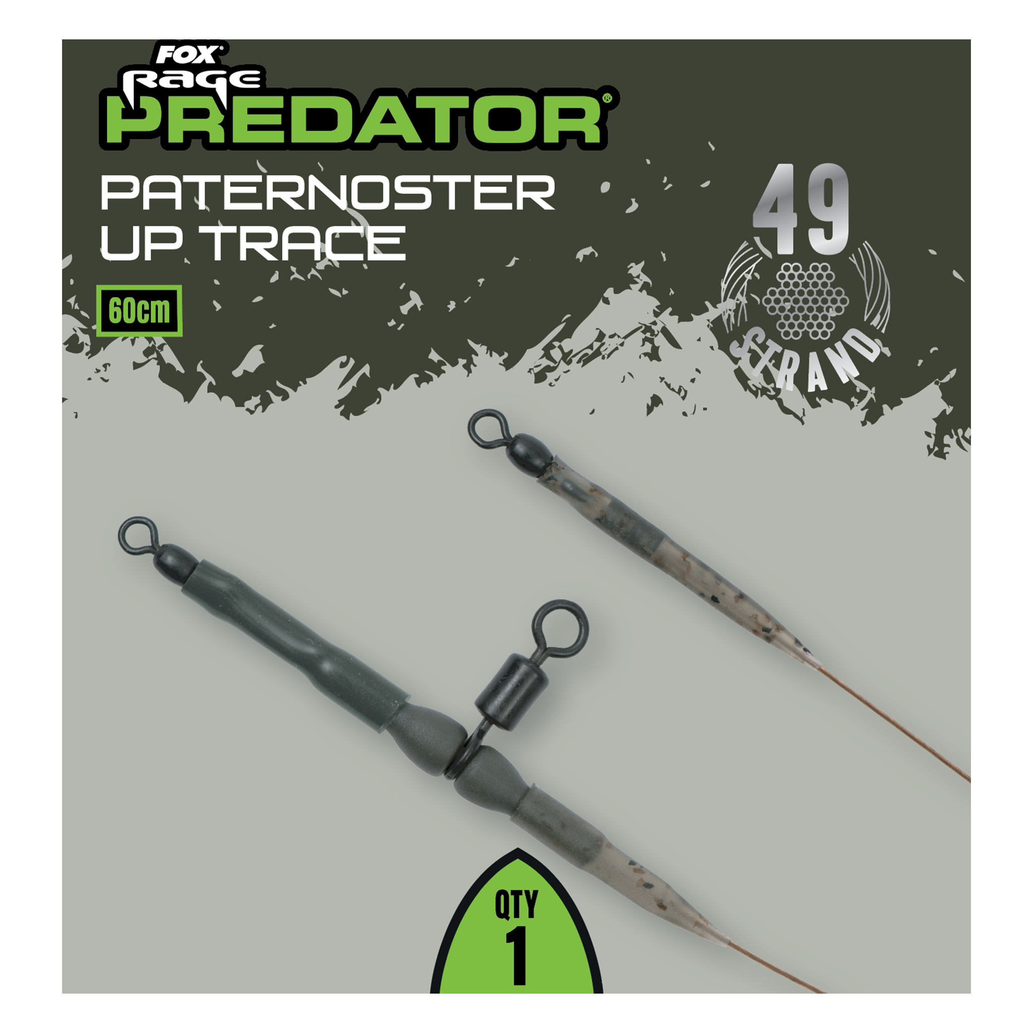 Fox Rage Predator - Paternoster Up Trace 60cm
