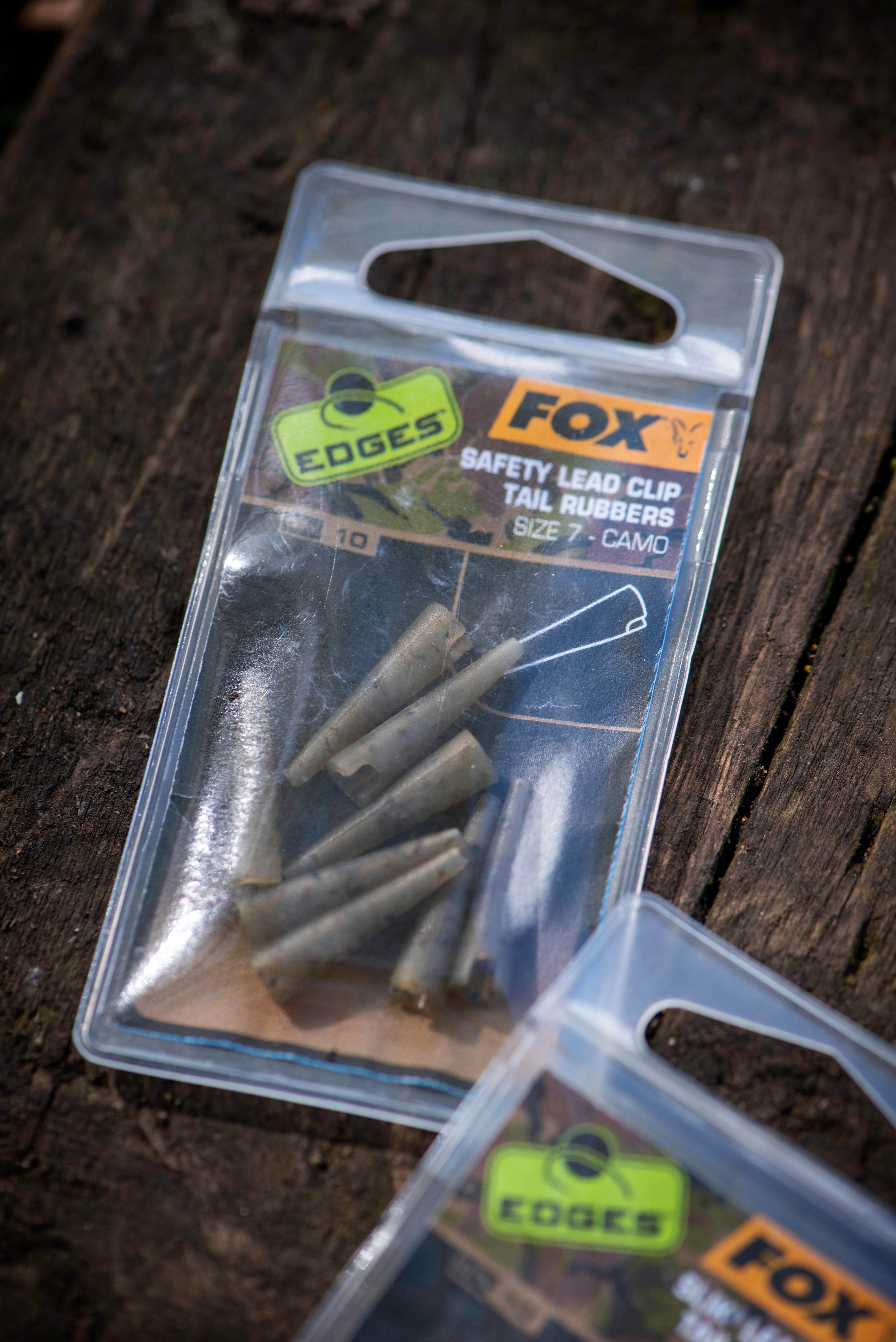 Fox - Edges Camo Size 7 Lead Clip + Pegs