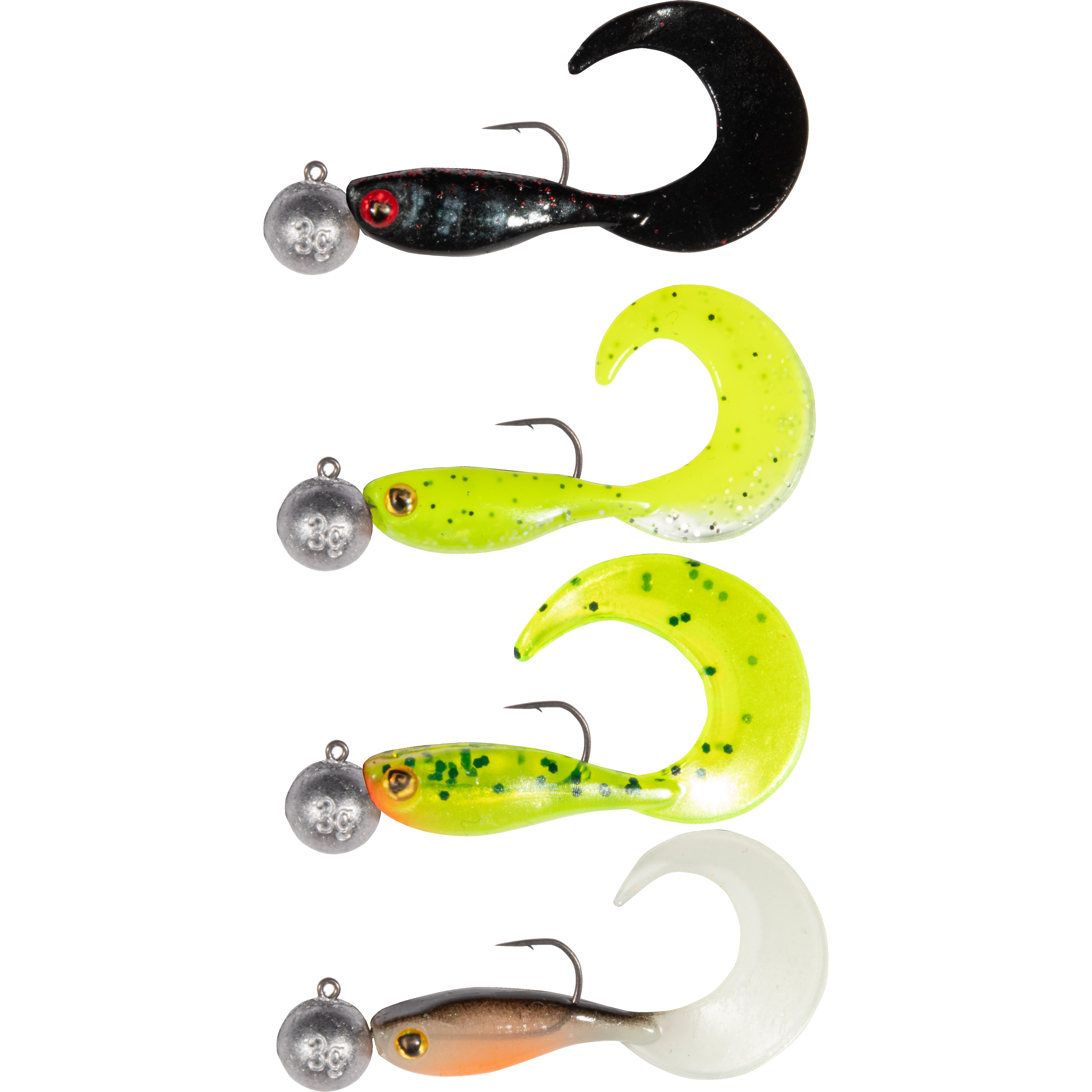 Fox Rage - Micro Grub Tail Mixed UV Colour Pack loaded N CA LT HO