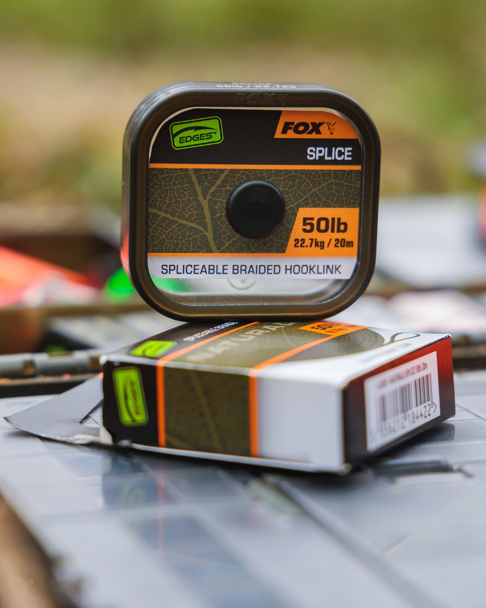 Fox - Edges Naturals Splice Hooklenght 50lb 10m