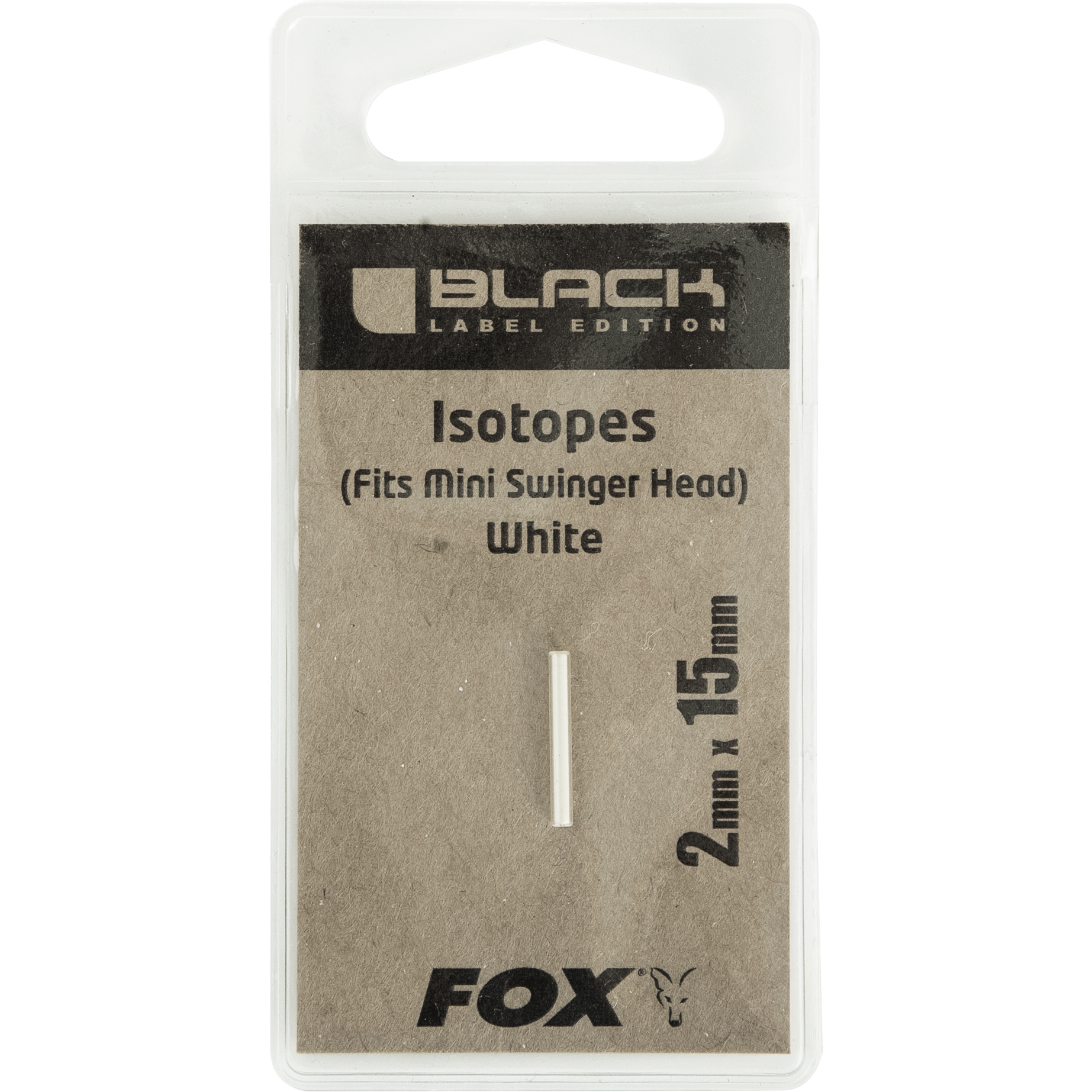 Fox - Black Label Isotope M 15mm 2mm white 1pcs