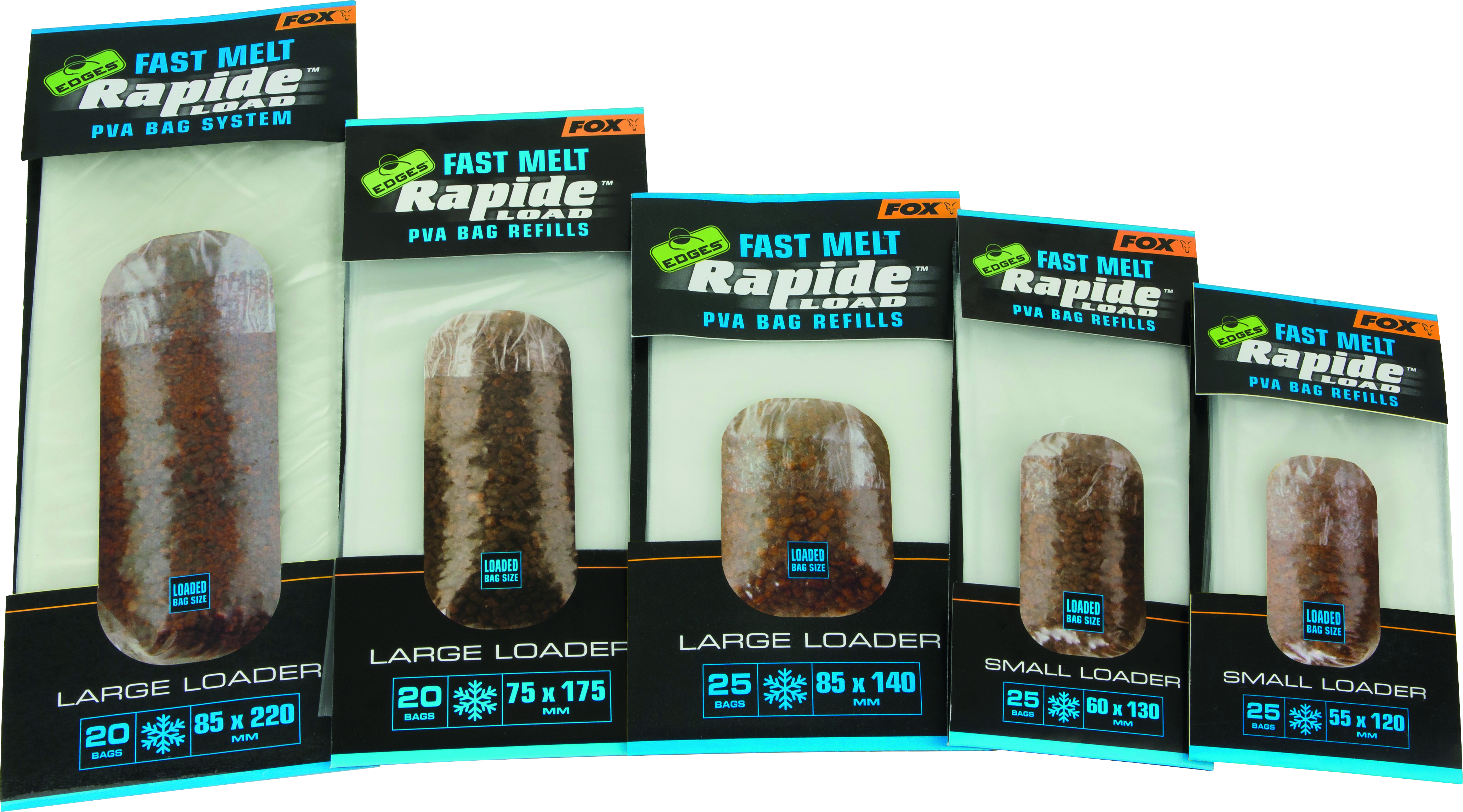 Fox - Edges Rapide Refills Fast Melt 75mmx175mm 20 bags