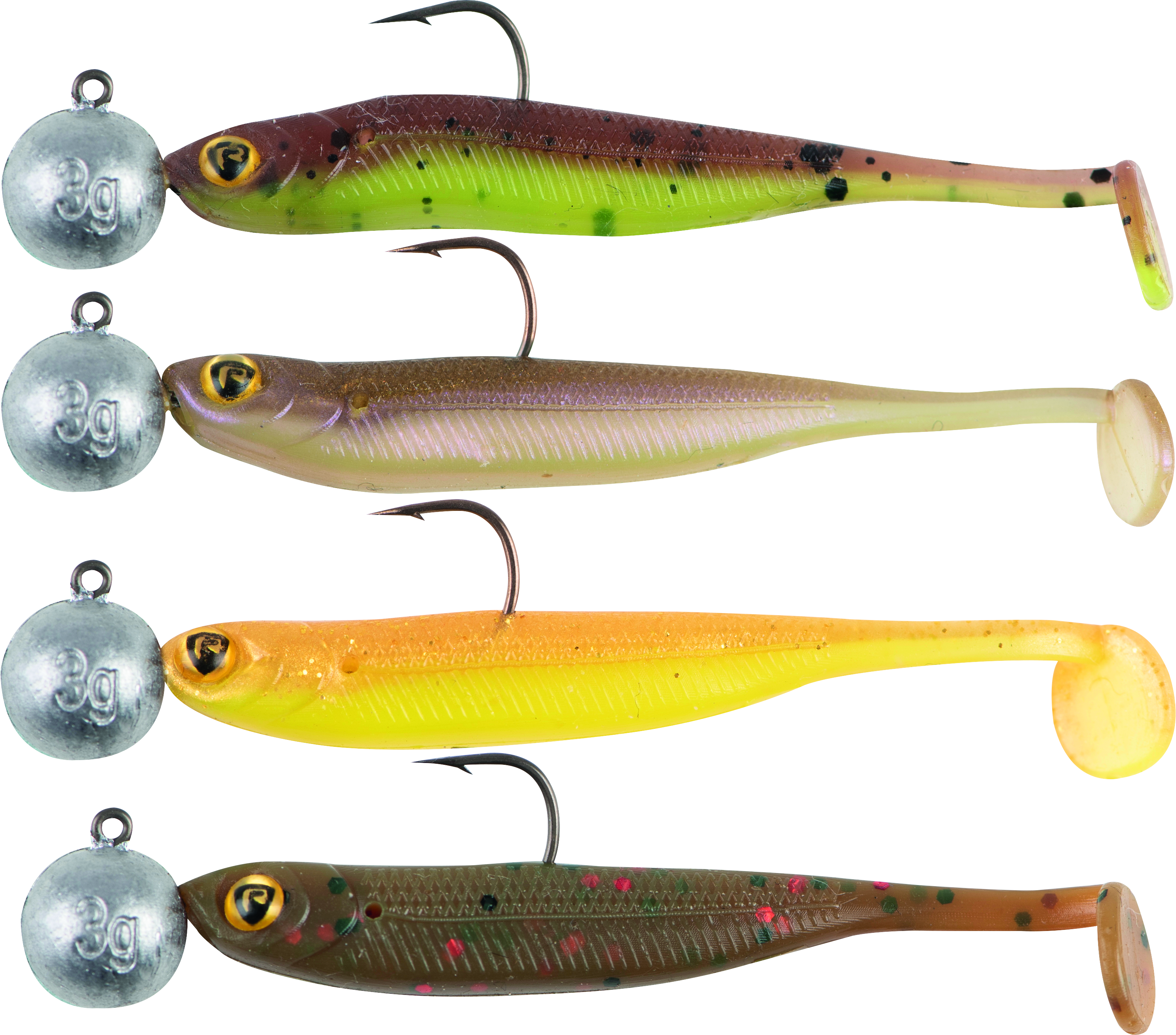 Fox Rage - Micro Tiddler Fast Mixed UV Colour Pack loaded