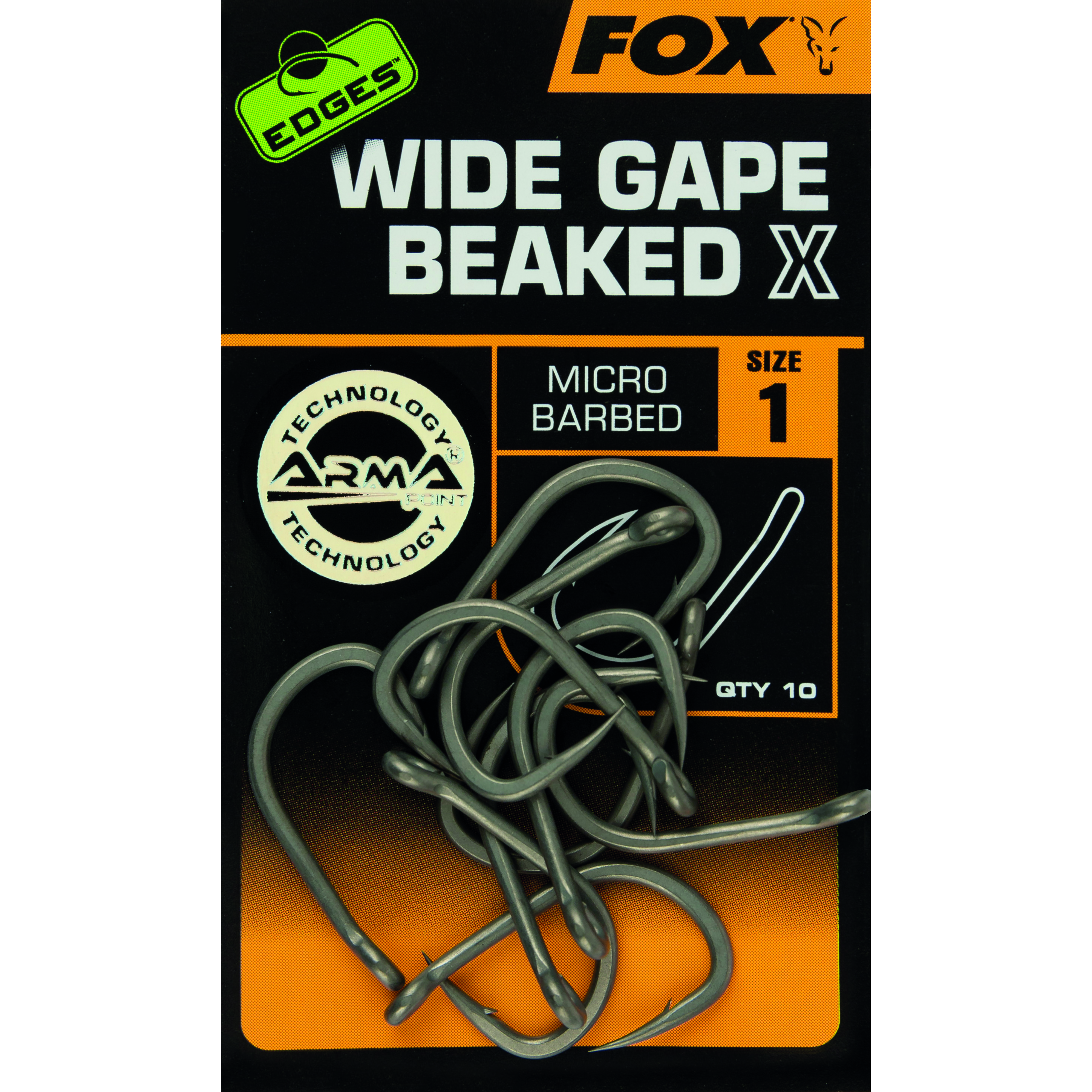 Fox - Edges Wide Gape Beaked X Size 4
