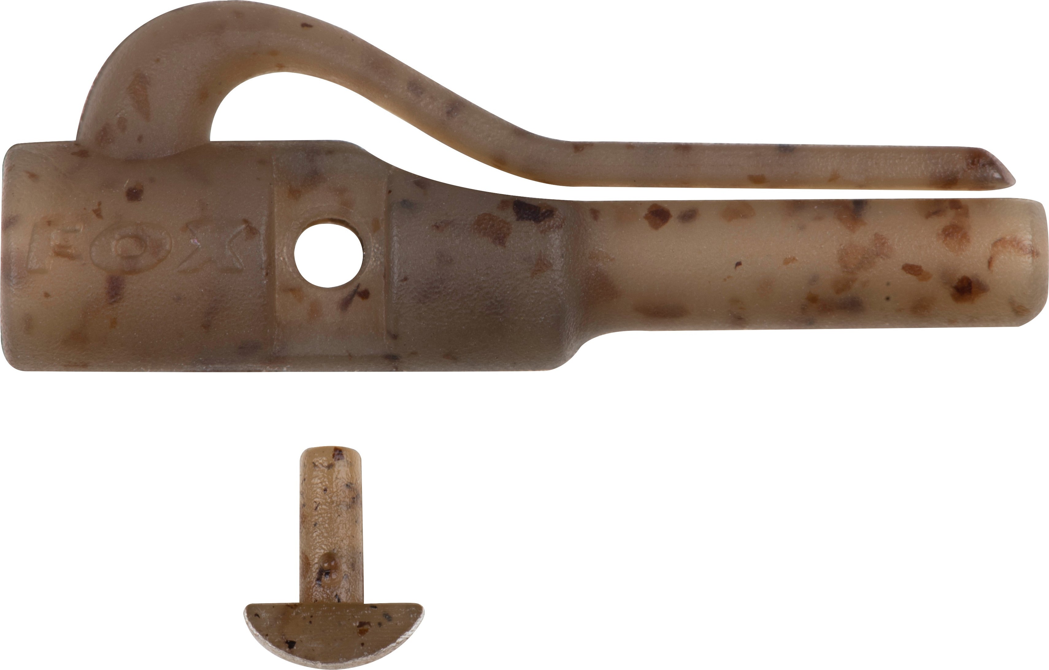 Fox - Edges Camo Size 10 Slik Lead Clip + Pegs
