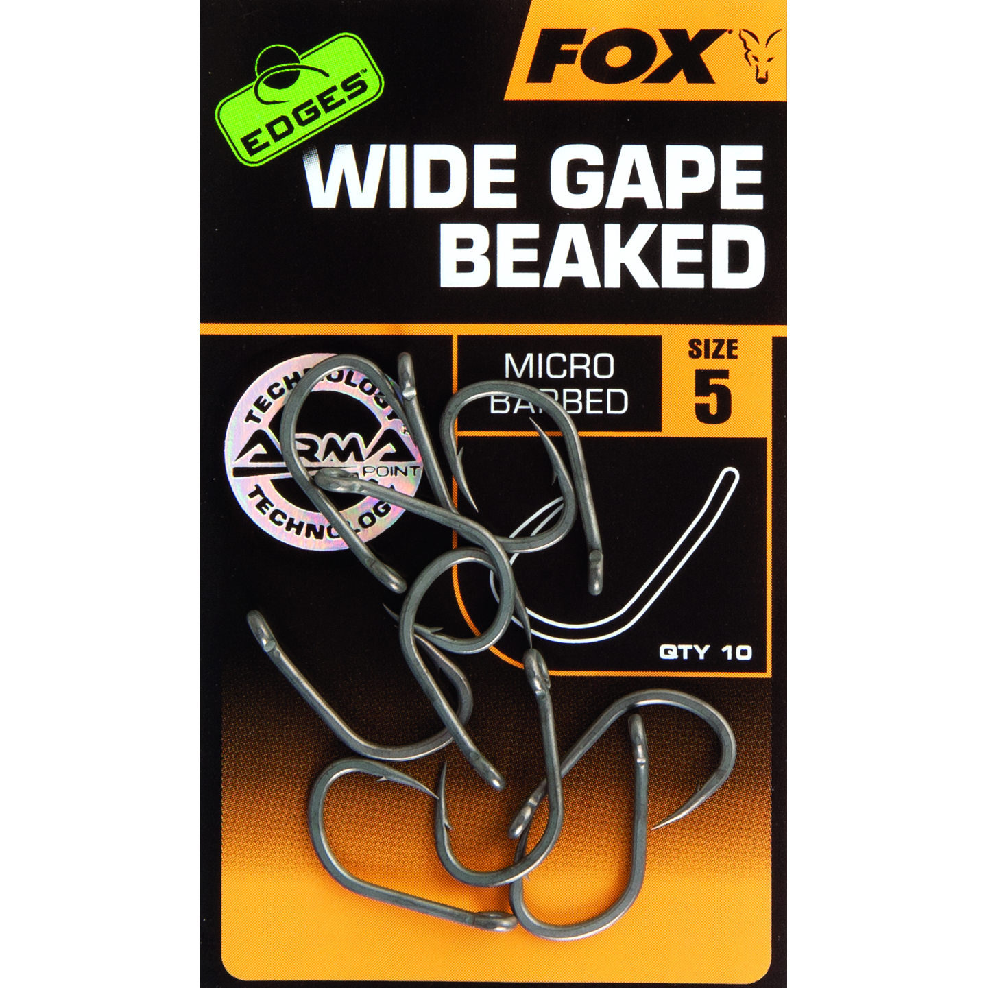 Fox - Edges Armapoint Wide Gape Beaked Hooks
