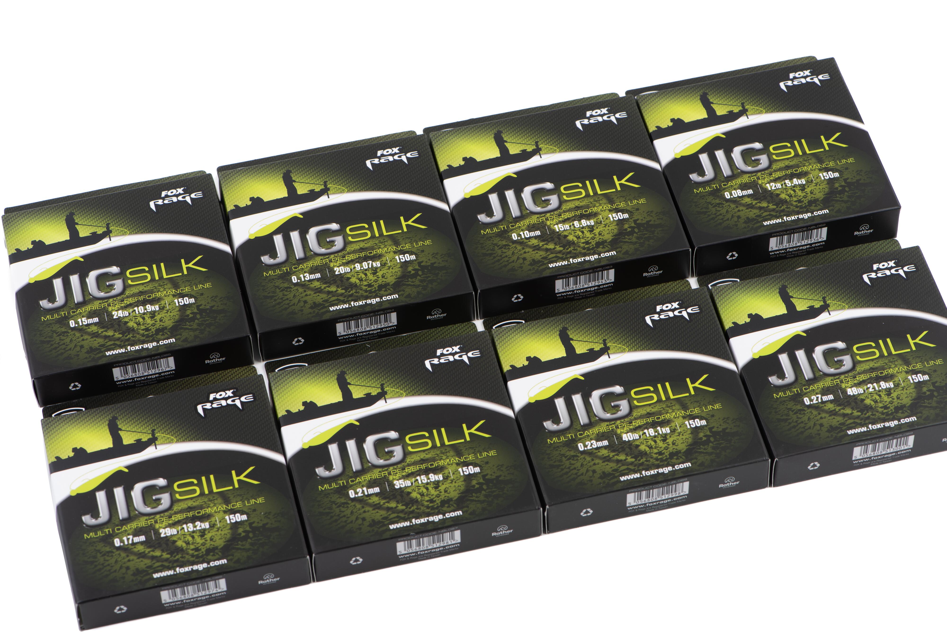 Fox Rage - Jig Silk 0.08mm 12lb