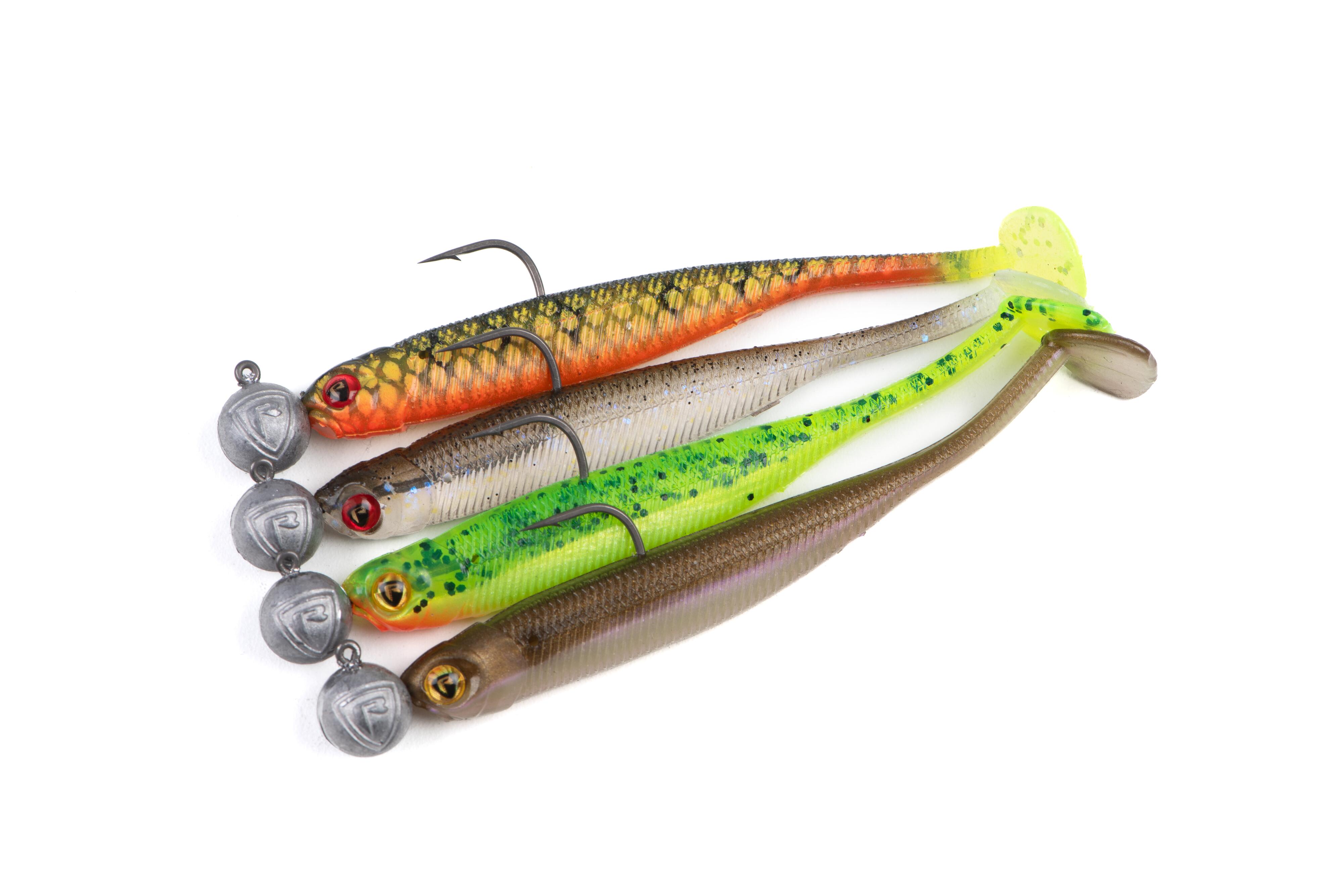 Fox Rage - Mini Tiddler Mixed Colour Pack Loaded 4pcs NP WS EF LT