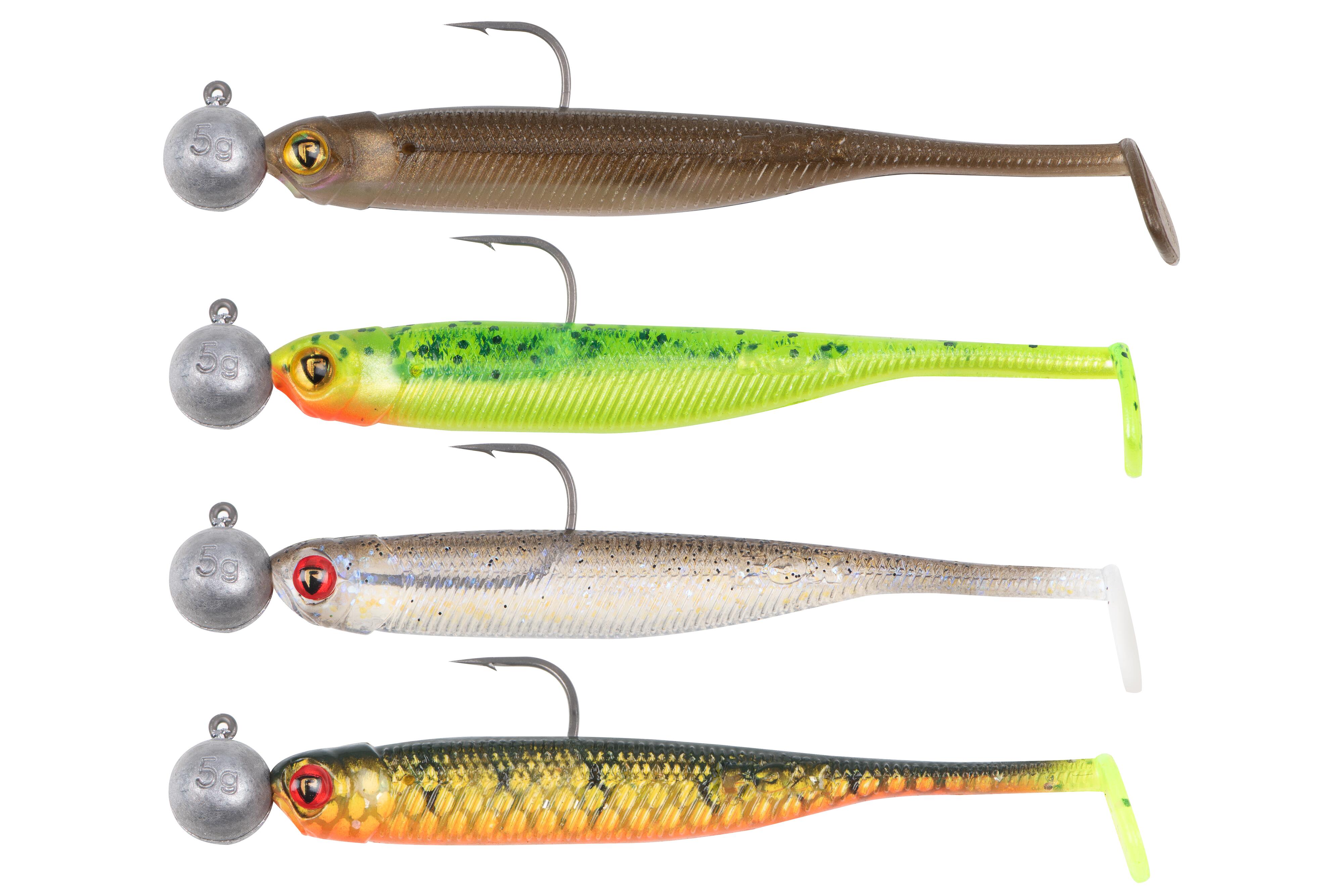 Fox Rage - Mini Tiddler Mixed Colour Pack Loaded 4pcs NP WS EF LT