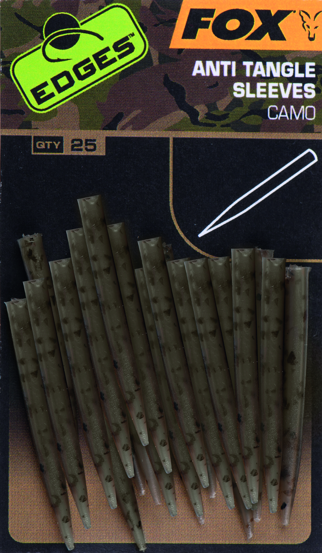 Fox - Edges Camo Anti Tangle Sleeves 25pcs