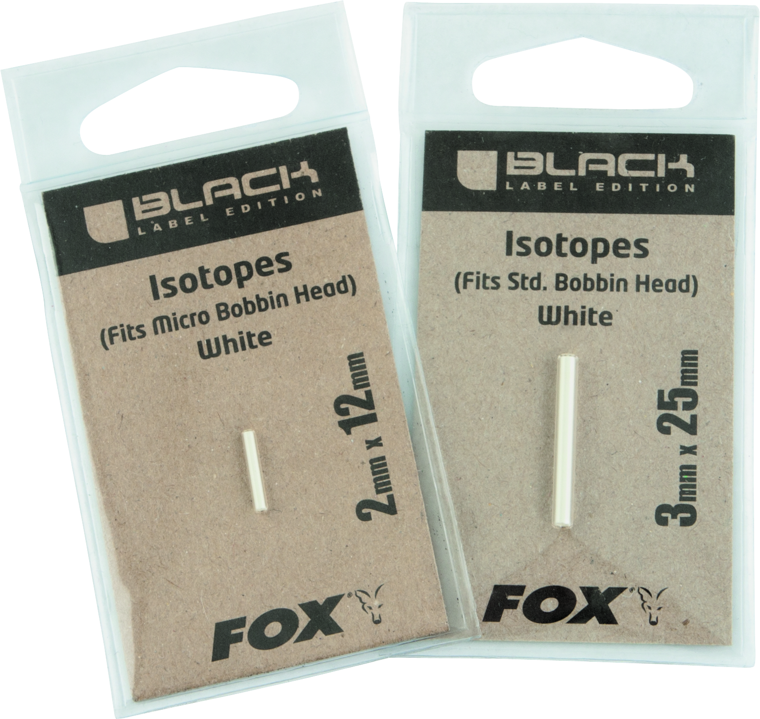 Fox - Black Label Isotope S 12mm 2mm white 1pcs