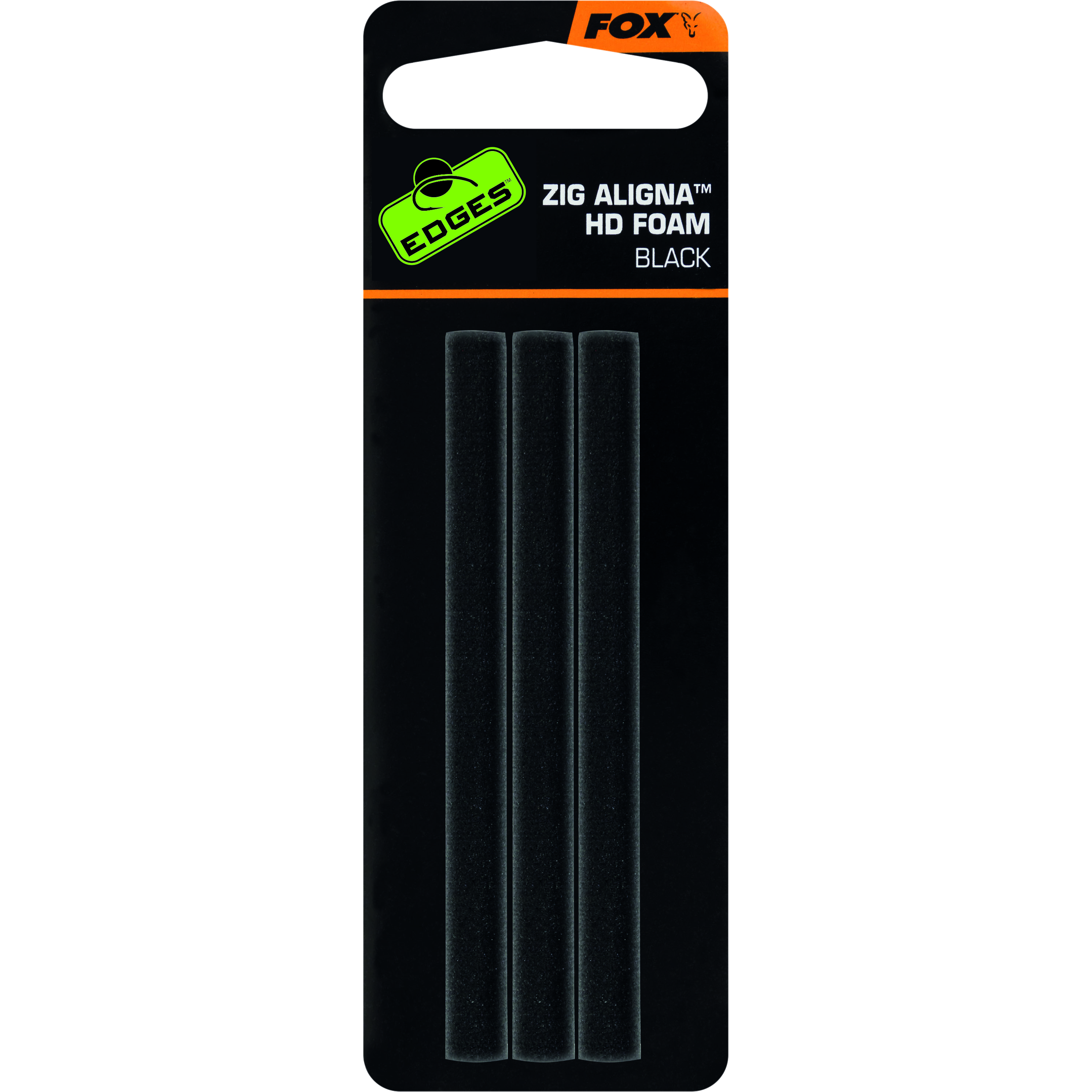 Fox - Edges Zig Aligna Foam black 3pcs