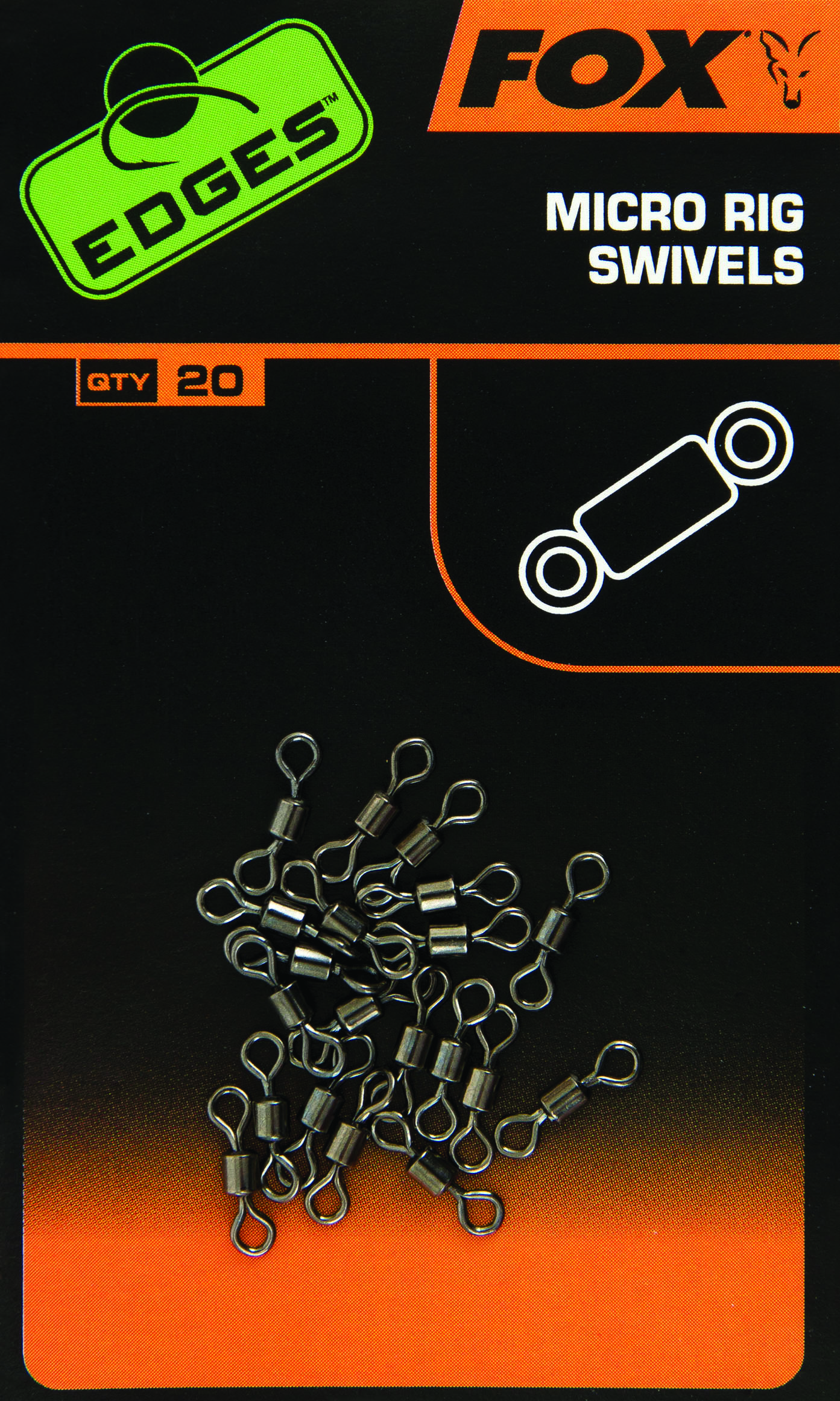 Fox - Edges Micro Rig Swivels 20pcs