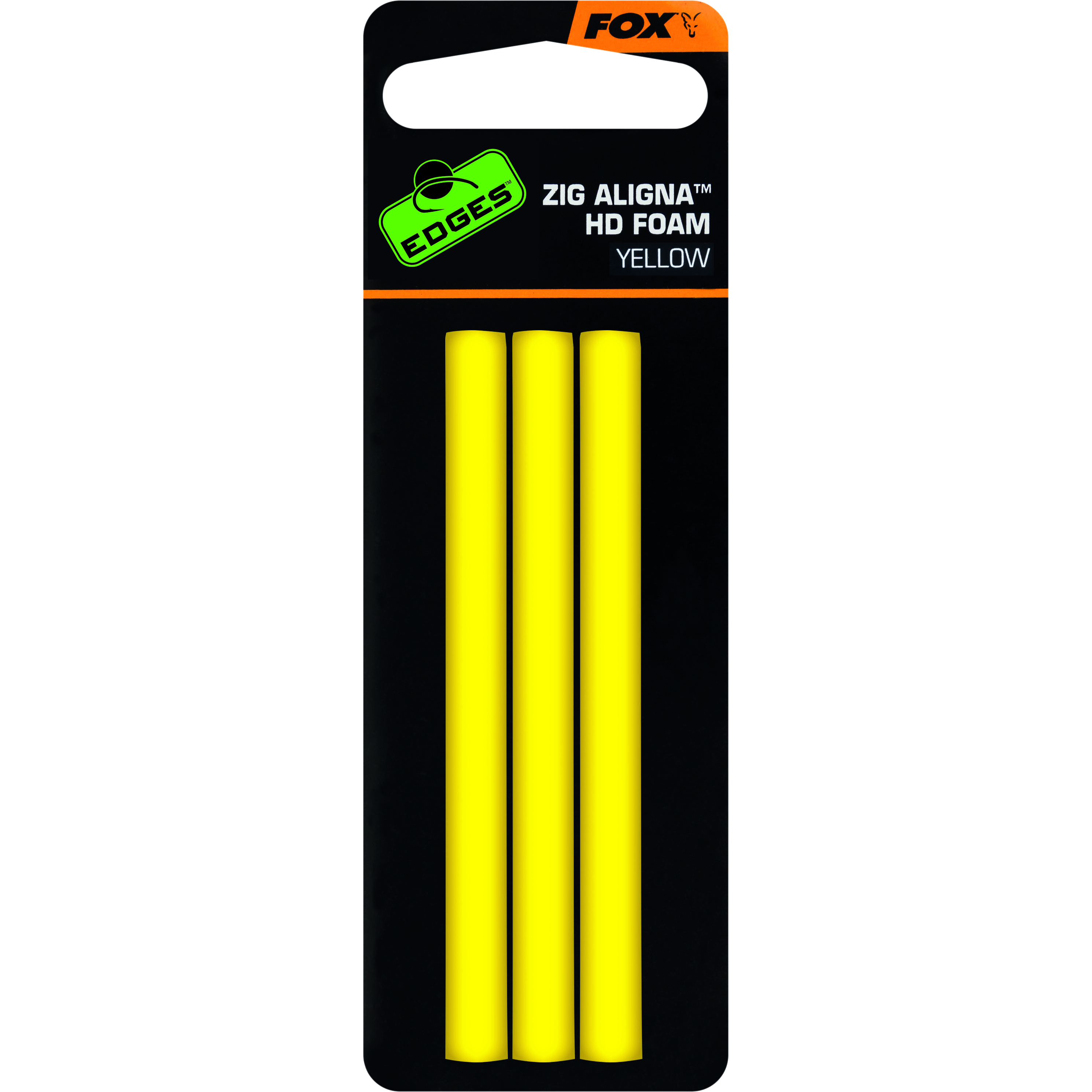 Fox - Edges Zig Aligna Foam yellow 3pcs