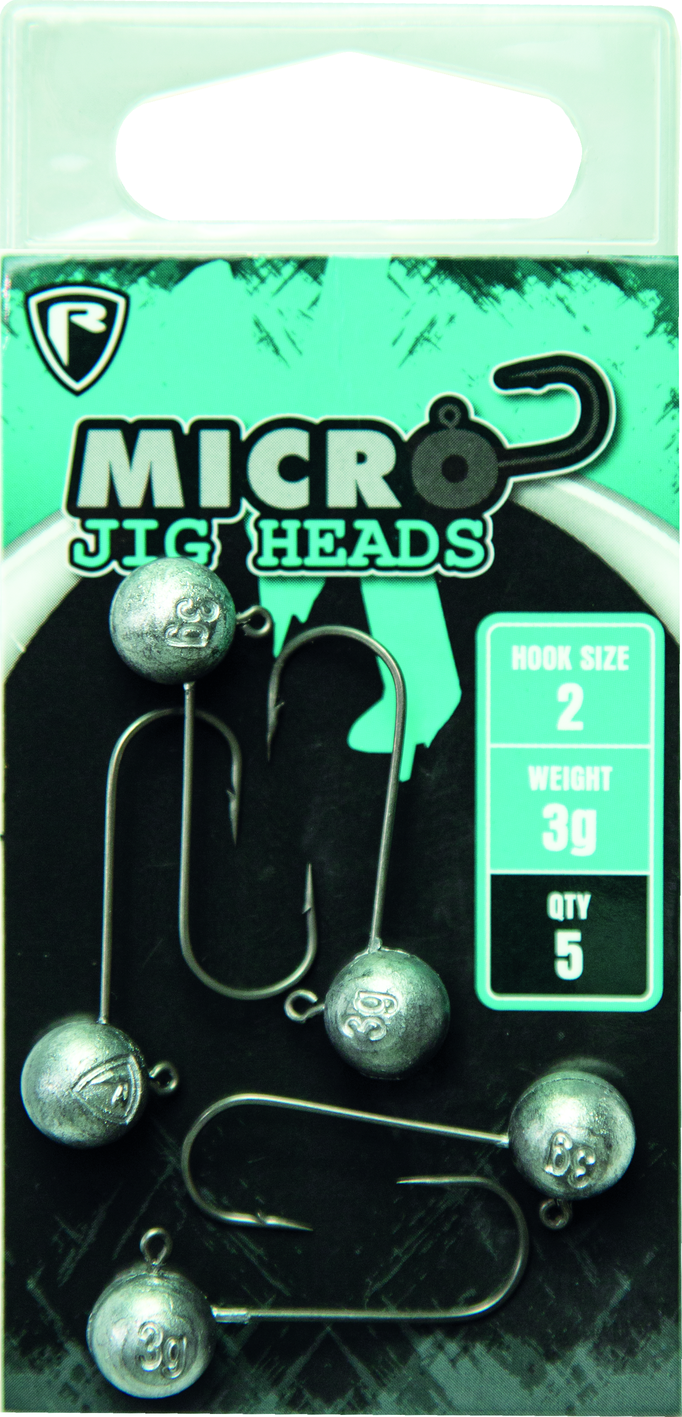 Fox Rage - Micro Jig Heads Size 4 3g 5pcs