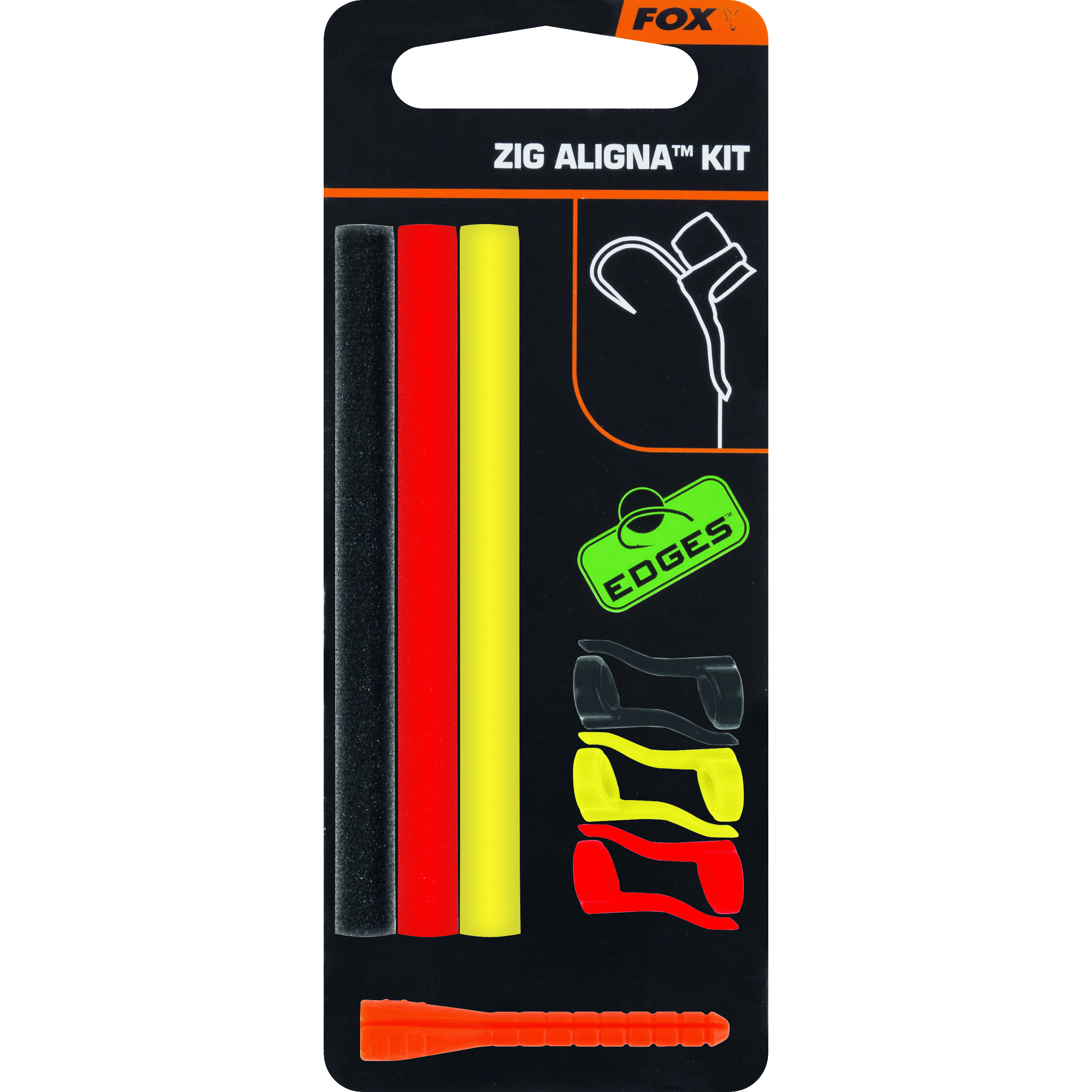 Fox - Edges Zig Aligna Kit 6x Sleeves, Tool and 3x Foam