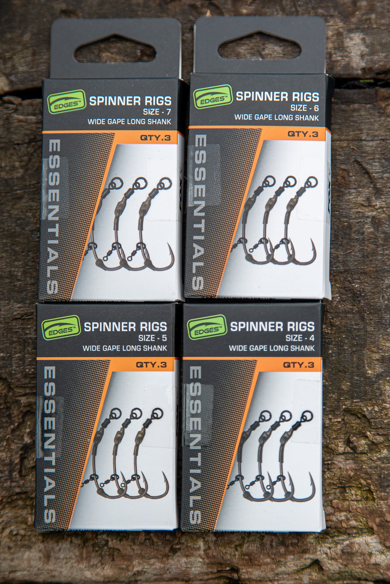 Fox - Edges Spinner Rig Size 6 3pcs