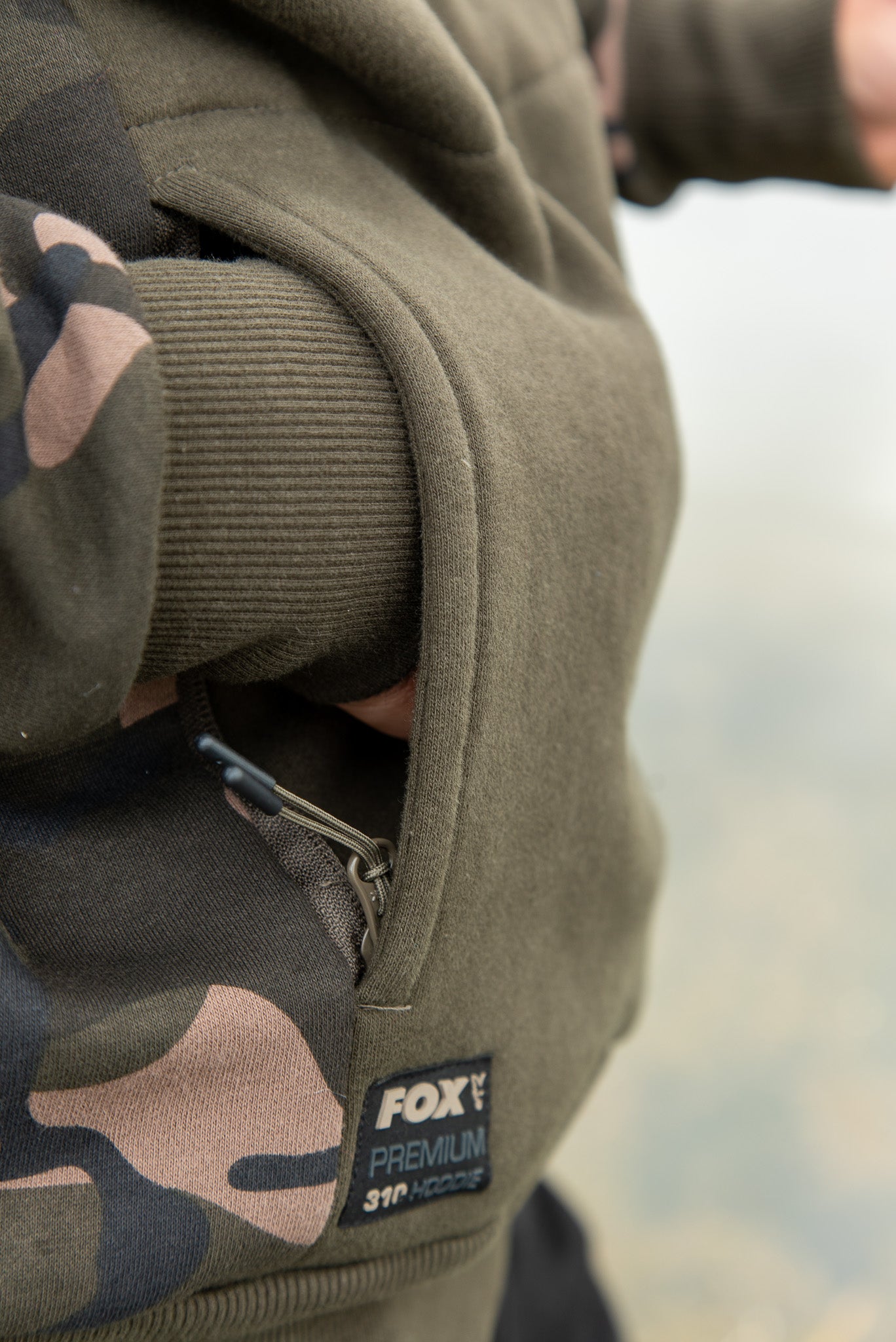 Fox - Khaki Camo Pullover Premium 310 Hoodie L