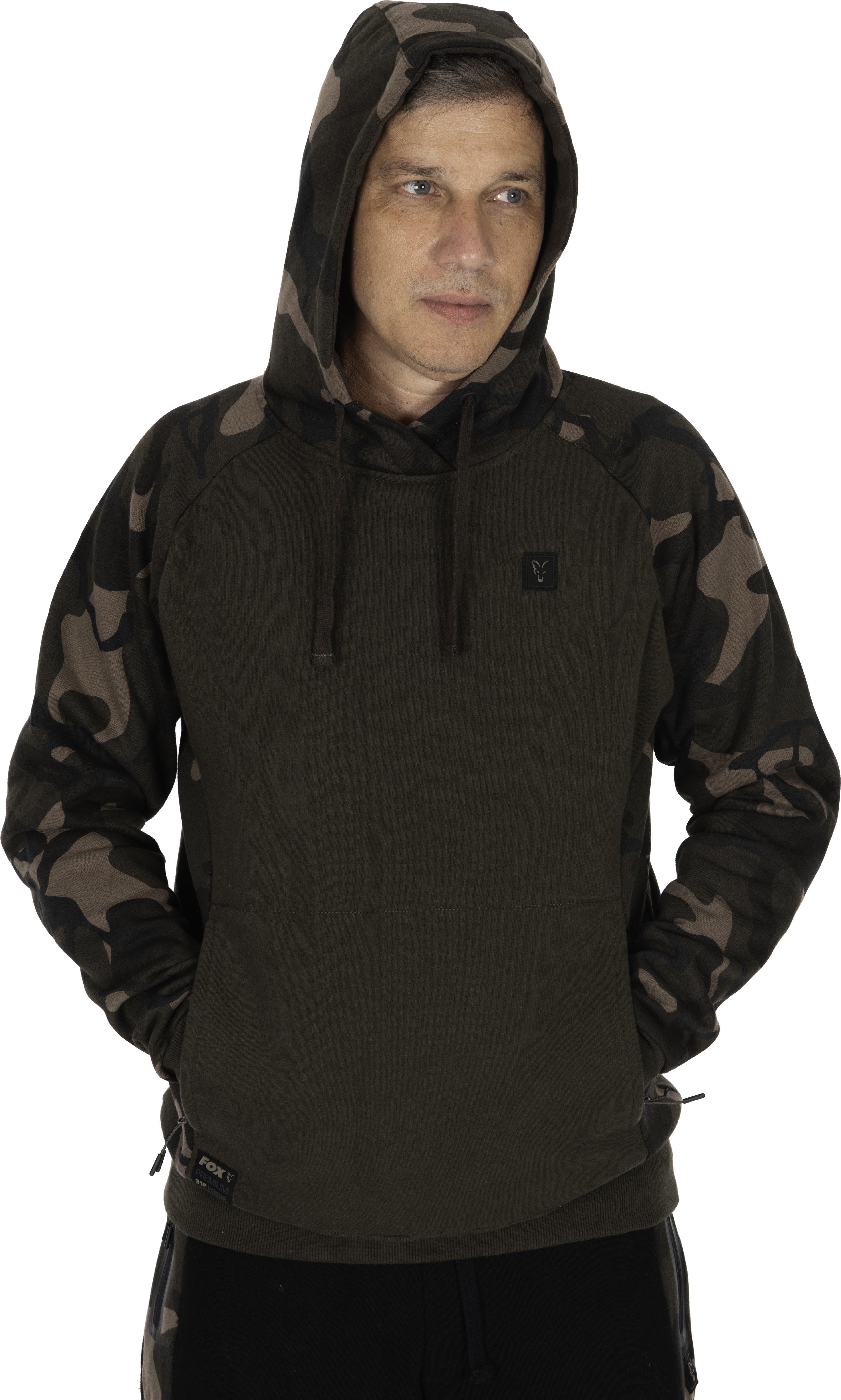 Fox - Khaki Camo Pullover Premium 310 Hoodie L