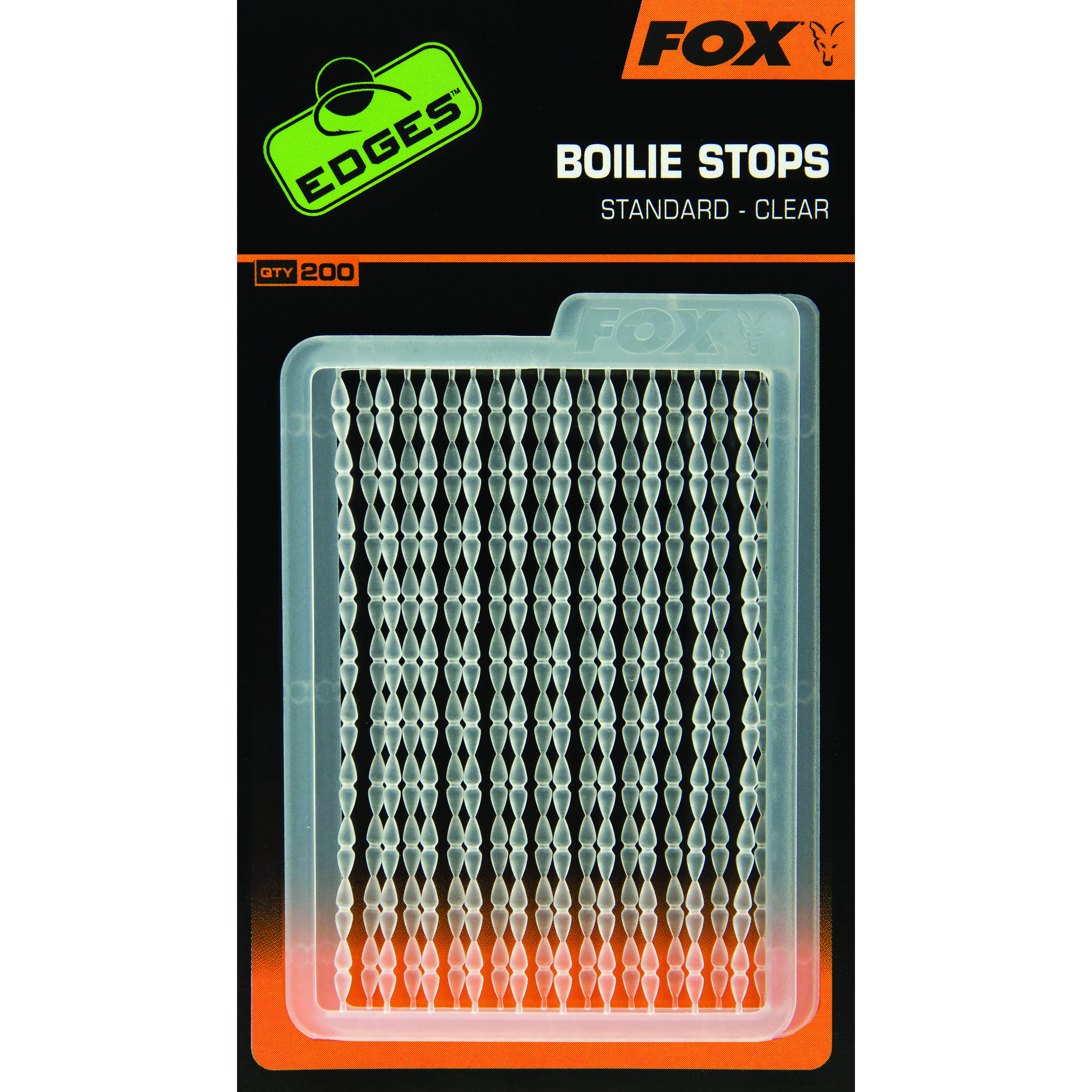 Fox - Edges Boilie Stops Standard clear