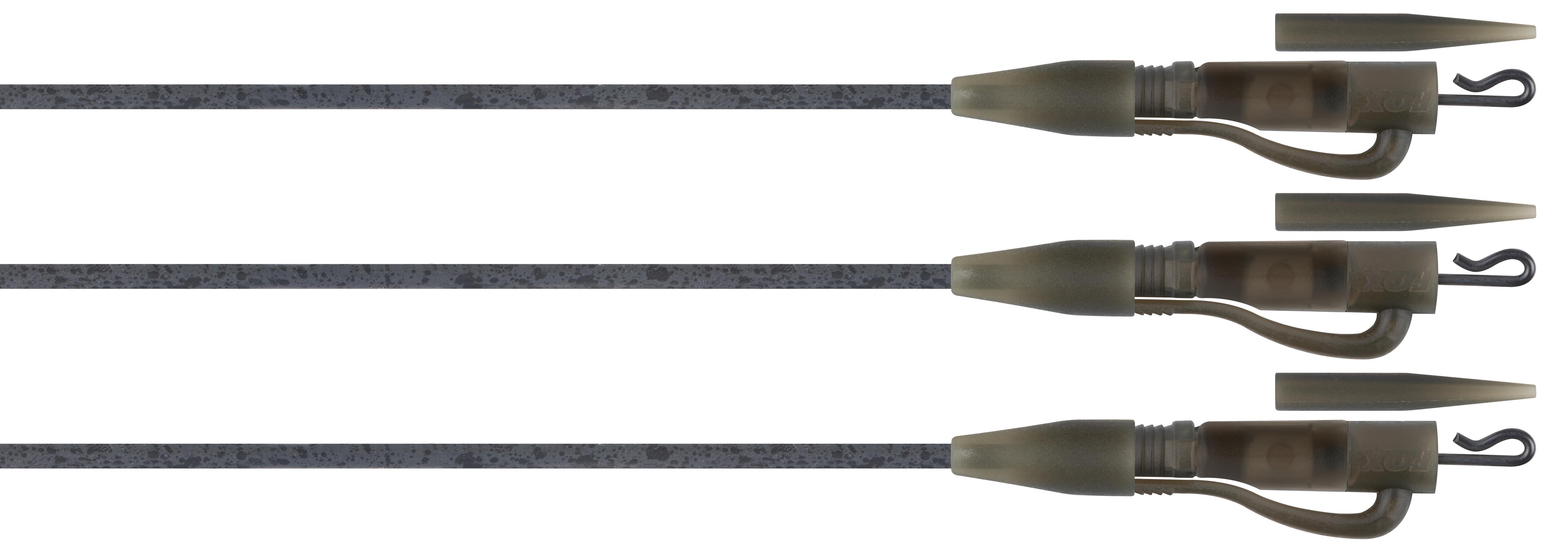 Fox - Edges Tungsten Tubing Leadclip Ready Rigs 3pcs