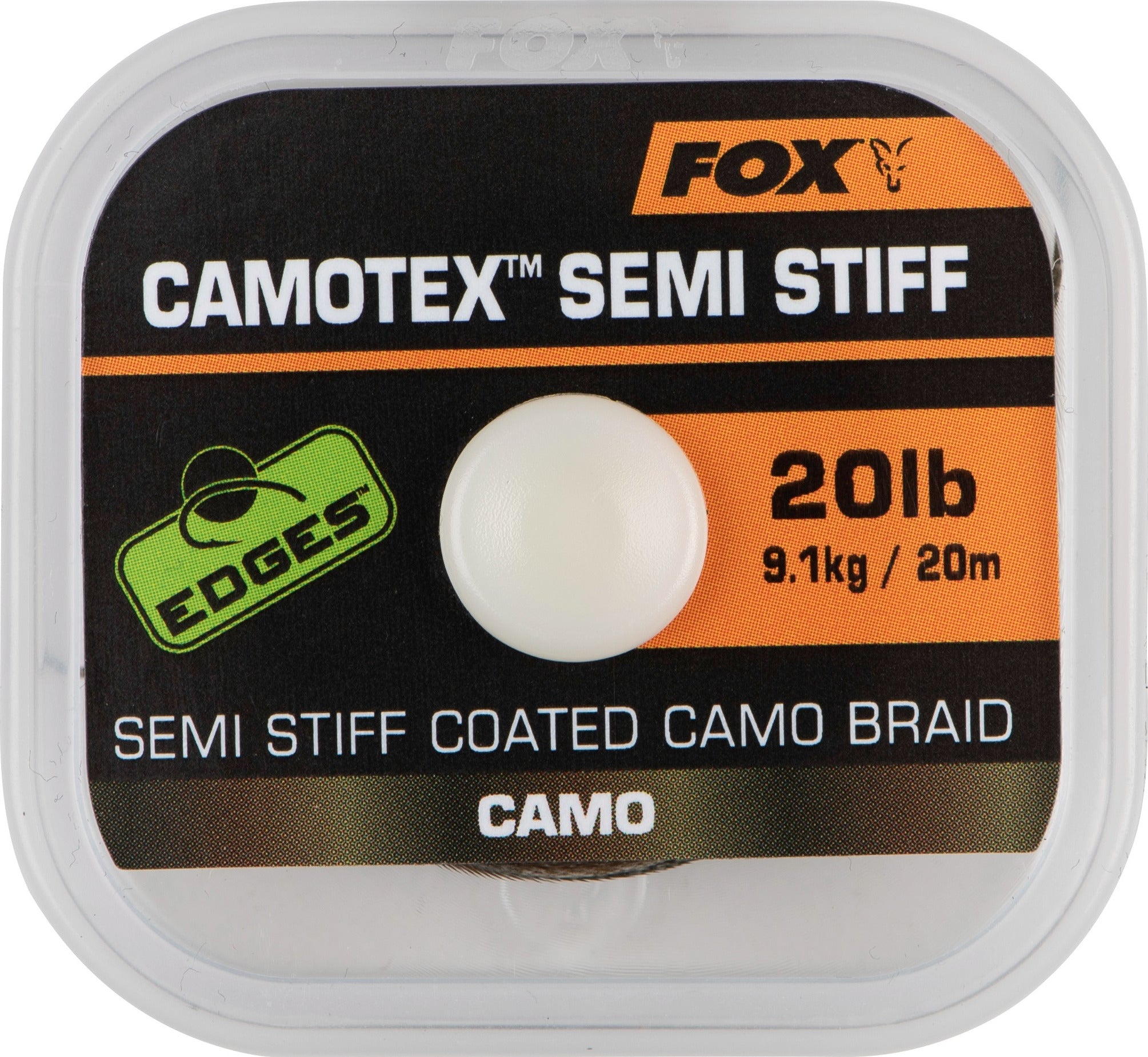 Fox - Camotex Semi Stiff Coated Camo Braid 20m