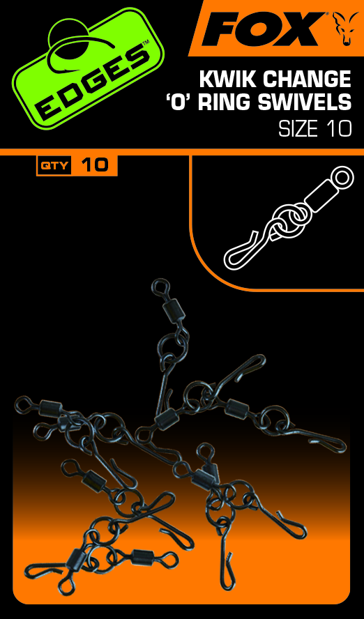 Fox - Edges Kwick Change O Ring Swivels Size 11