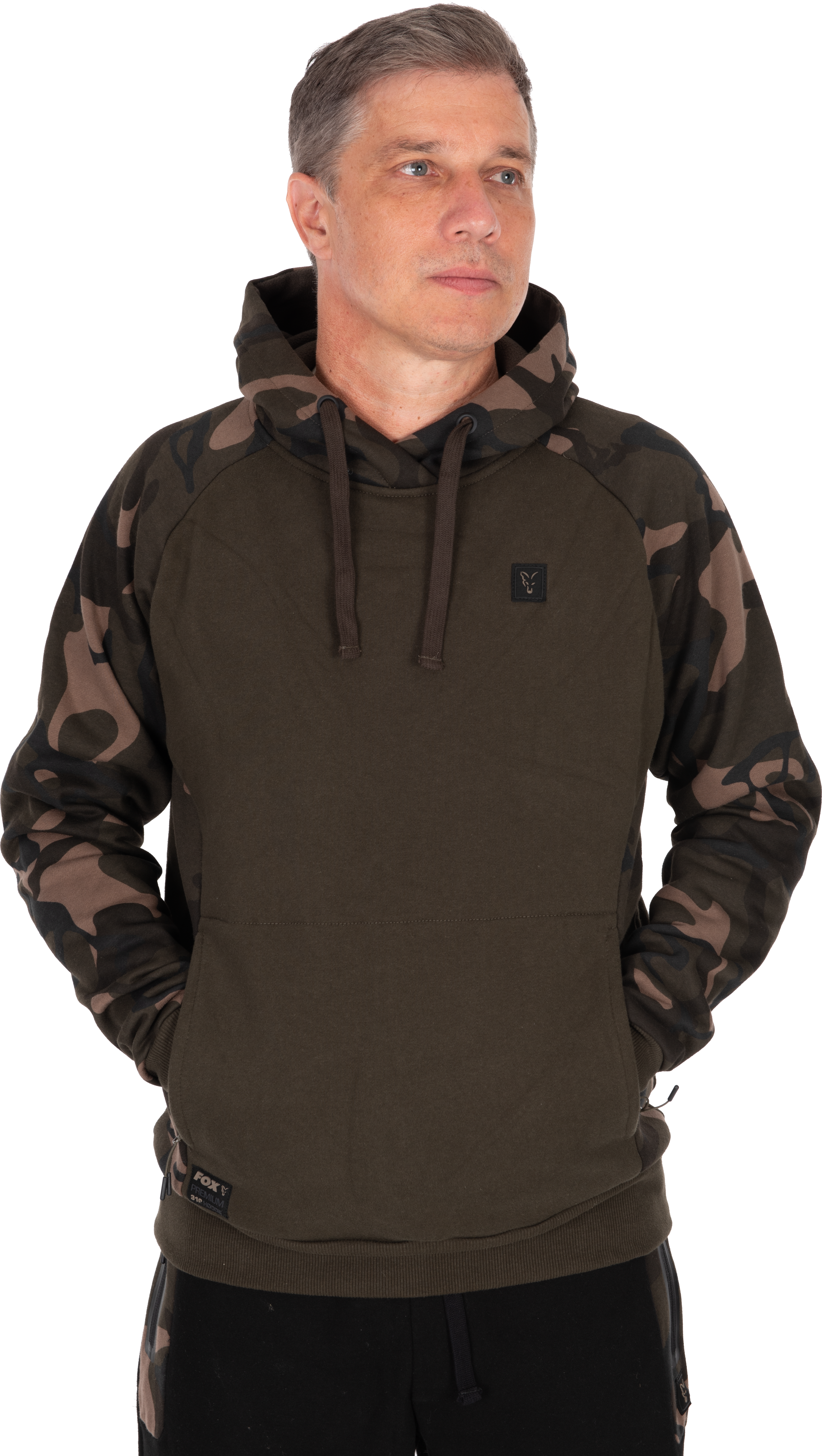 Fox - Khaki Camo Pullover Premium 310 Hoodie L