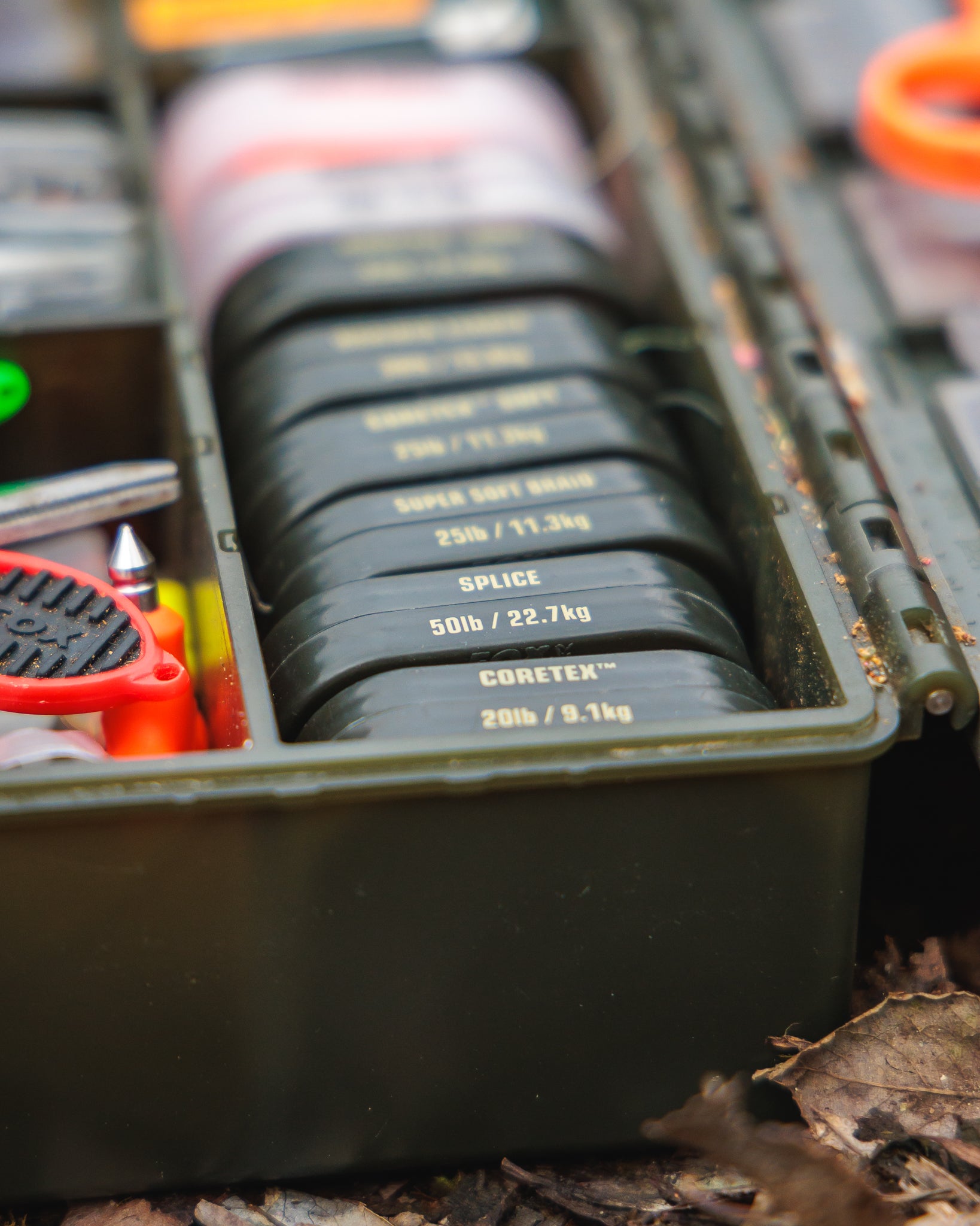 Fox - Edges Naturals Splice Hooklenght 50lb 10m