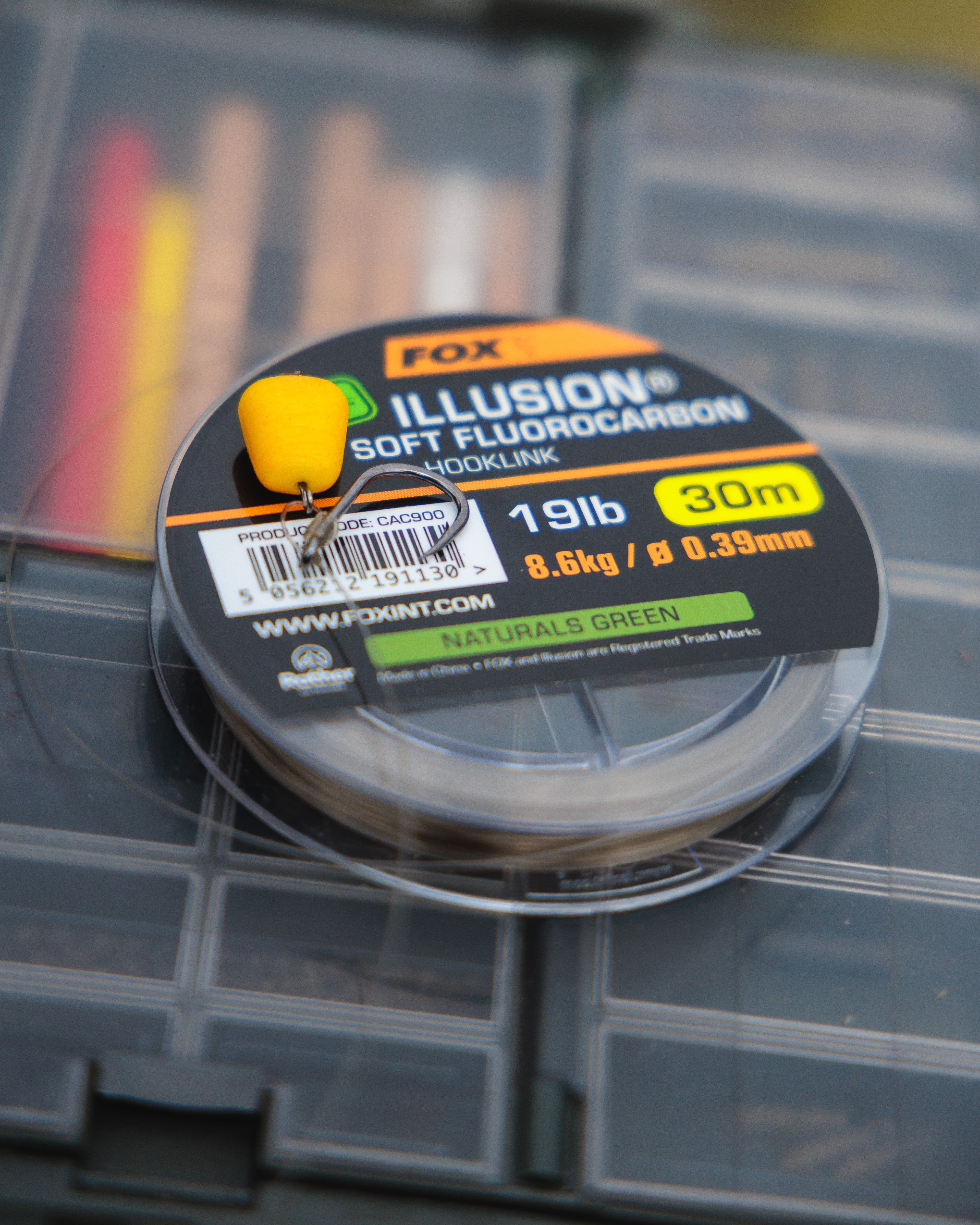 Fox - Edges Illusion Soft Fluorocarbon Hooklink 30m