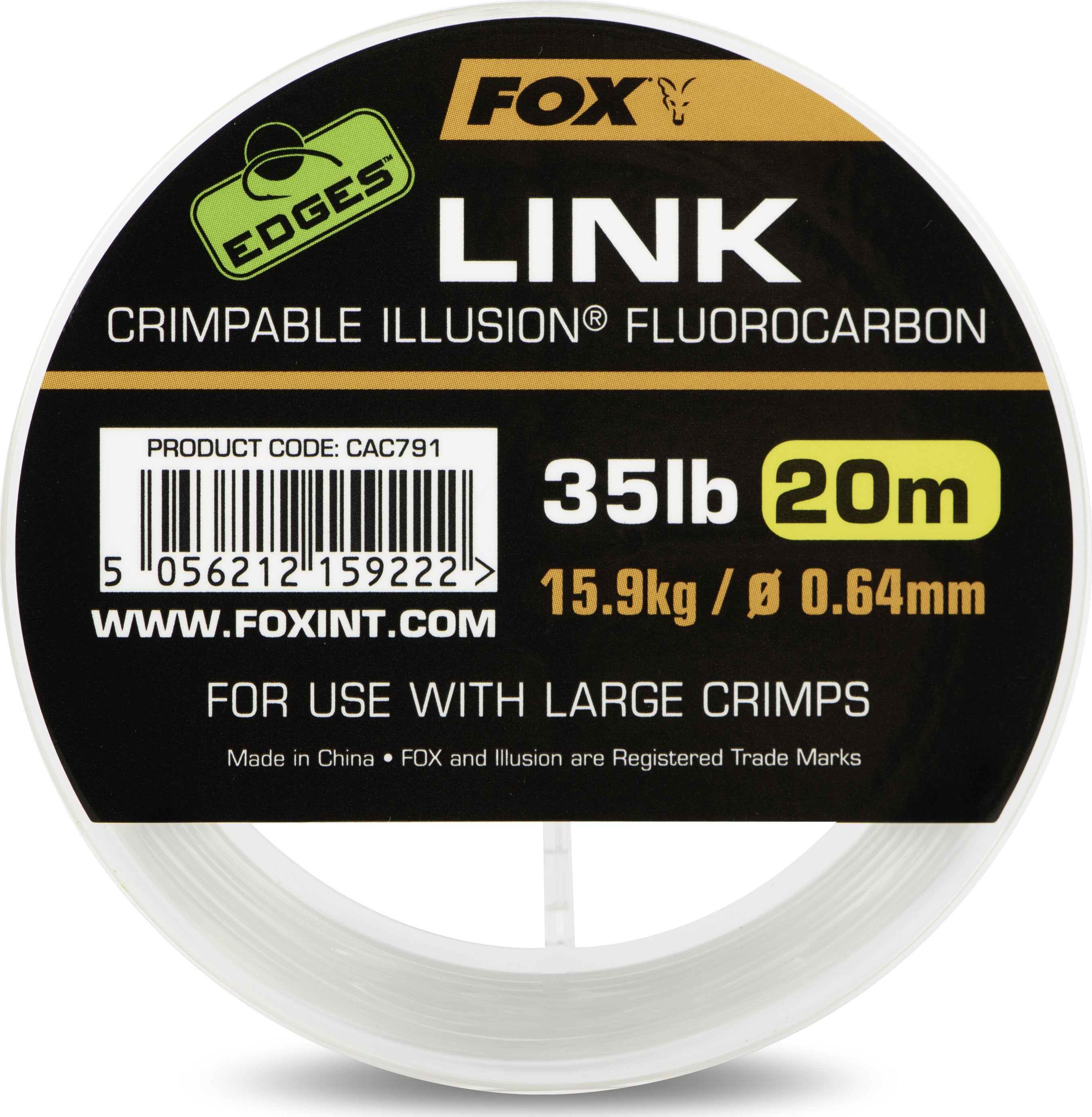 Fox - Edges Link Illusion Fluorocarbon 0.53mm 25lb 20m