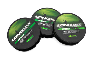 Korda - LongChuck Tapered Mainline Green 12-30lb/0.30-0.47mm