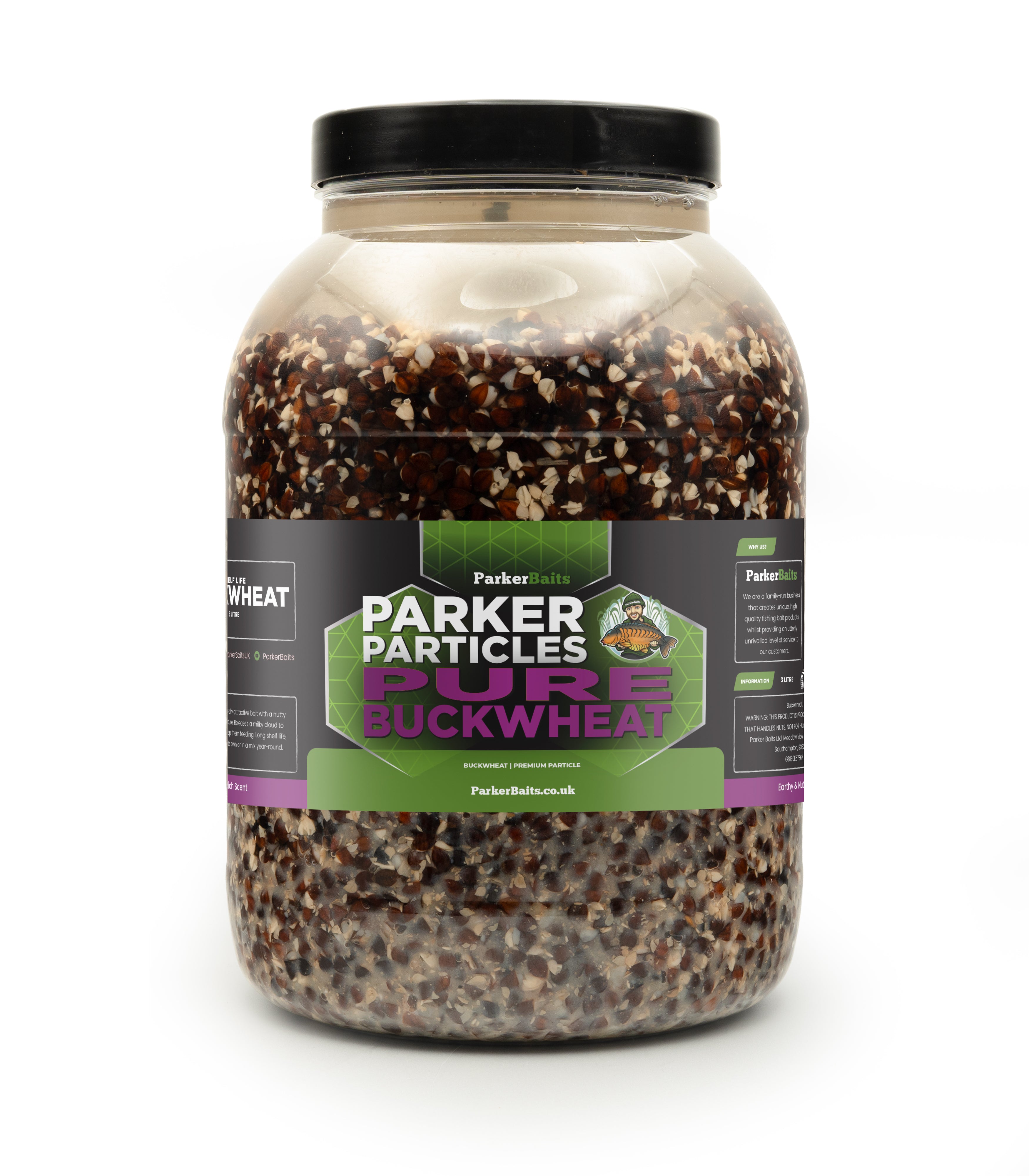 Parker Baits Buckwheat 3kg Shelf Life