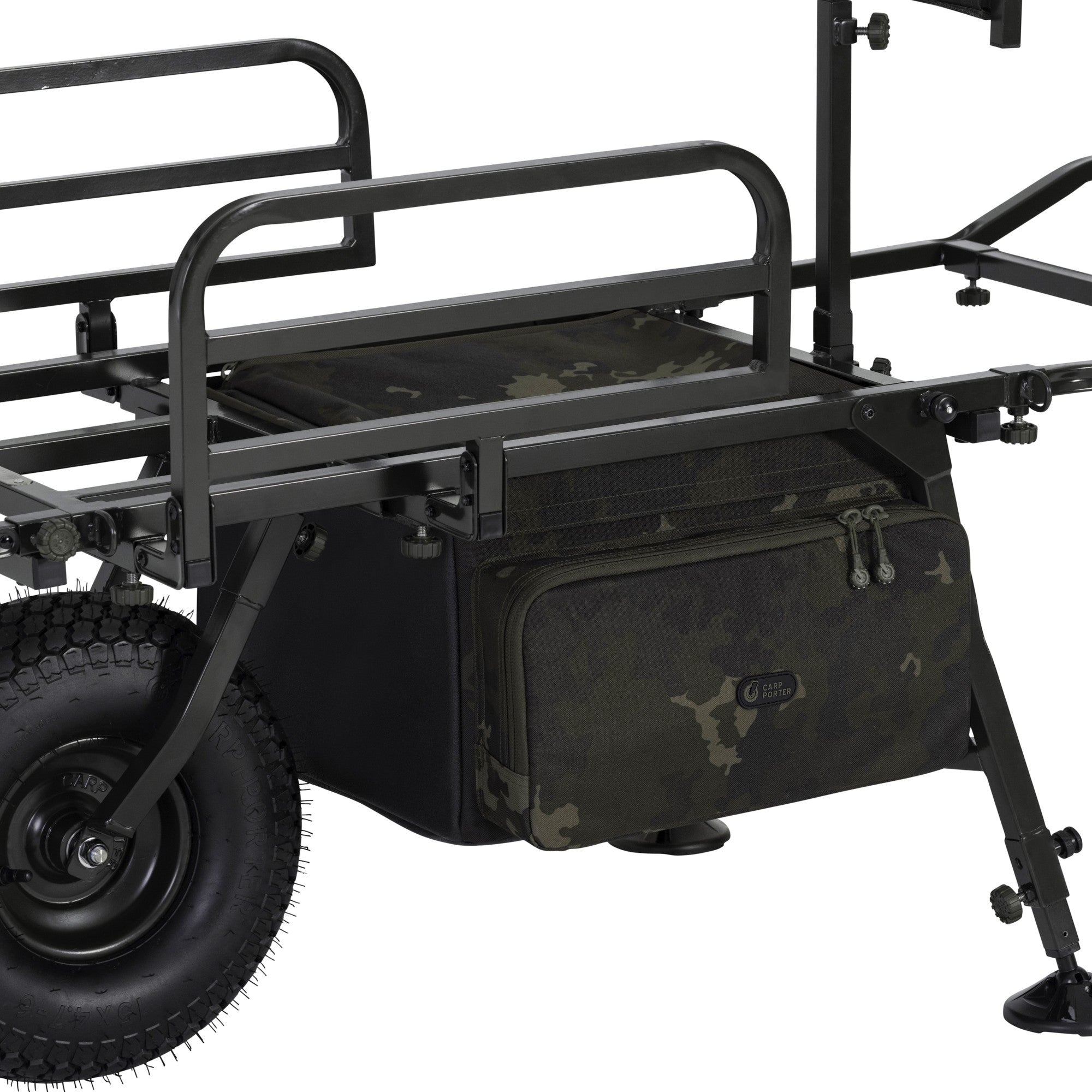 Carp Porter Deluxe Drop-In Barrow Bag Dark Kamo