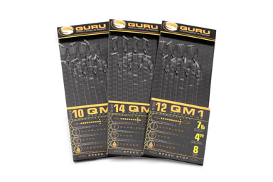 Guru - QM1 Speed Stop Rigs 4in – Size 12 (0.22mm)