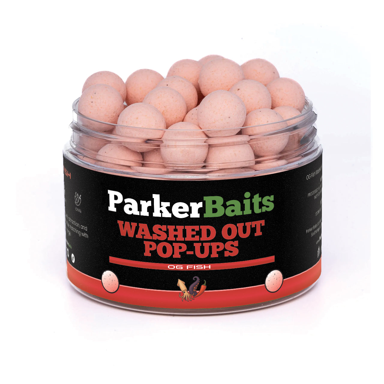 Parker Baits OG Fish Washed Out Pink Pop-Ups