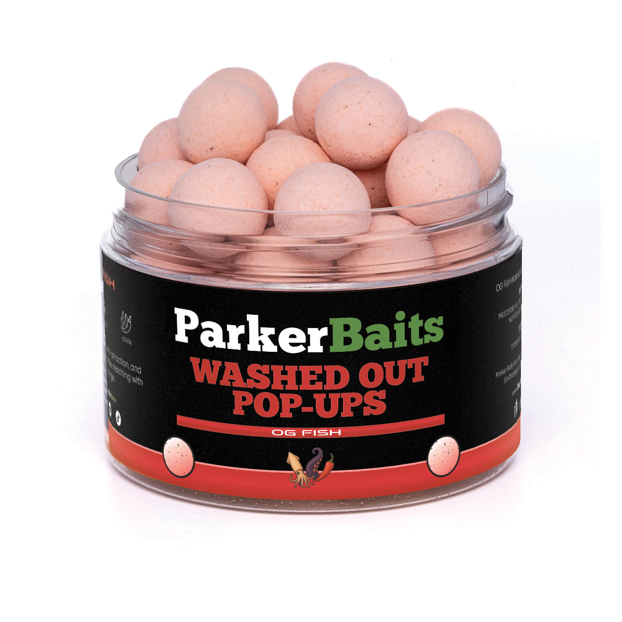 Parker Baits OG Fish Washed Out Pink Pop-Ups