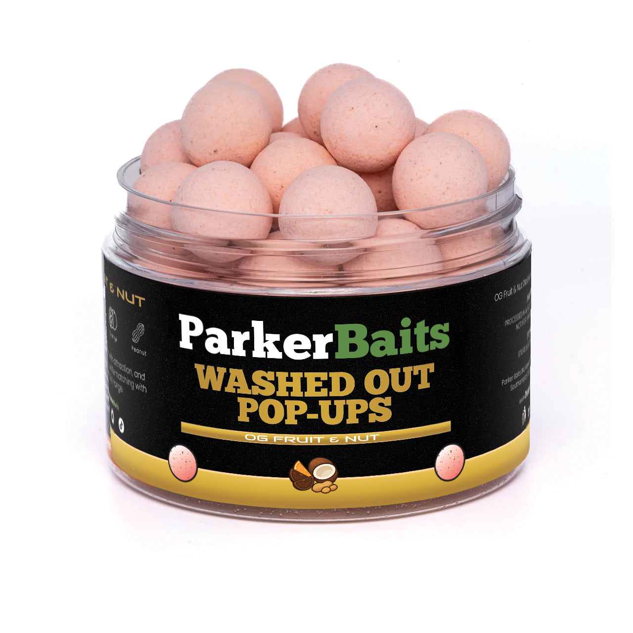 Parker Baits OG Fruit & Nut Washed Out Pink Pop-Ups
