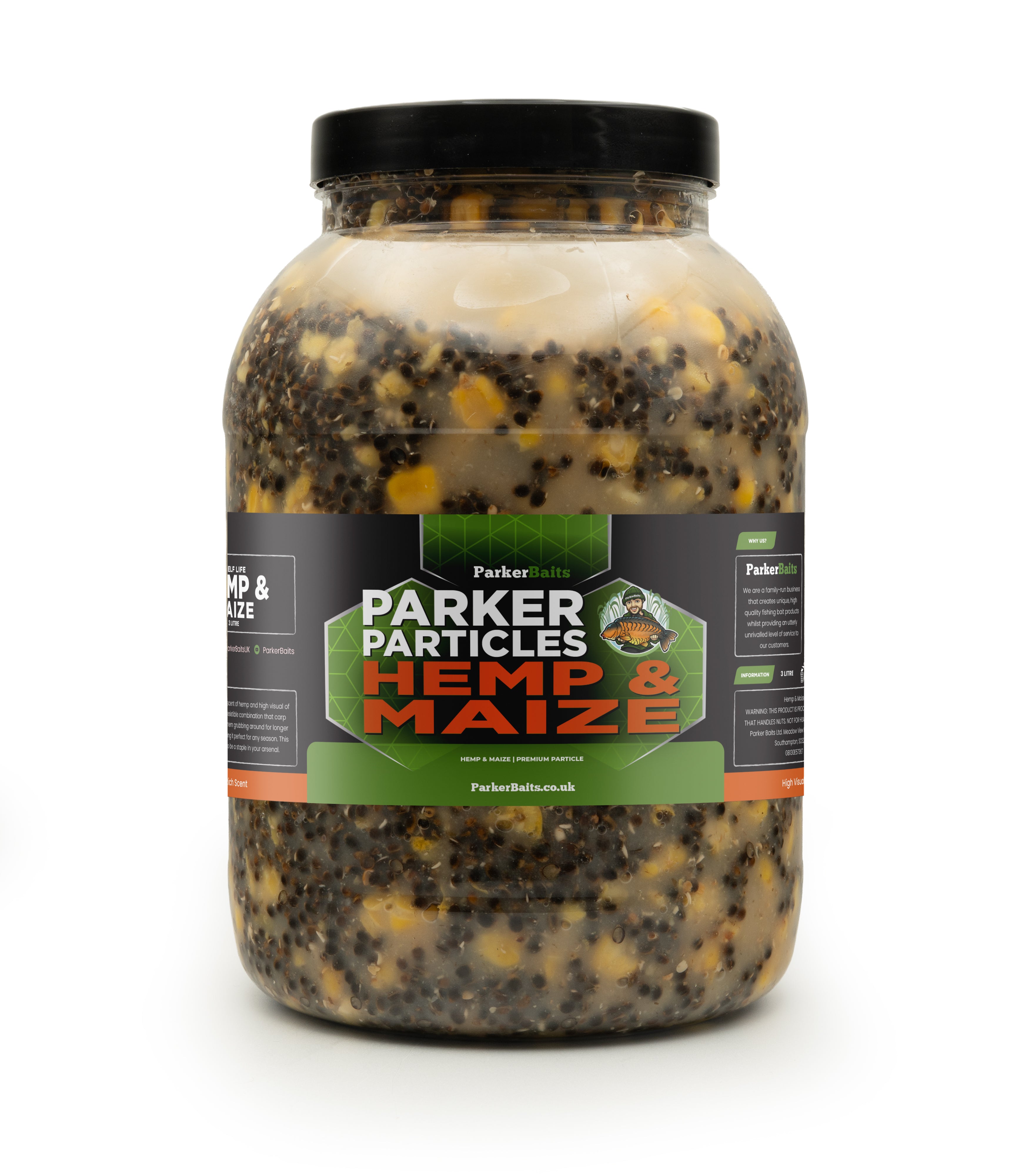 Parker Baits Hemp & Maize Shelf Life
