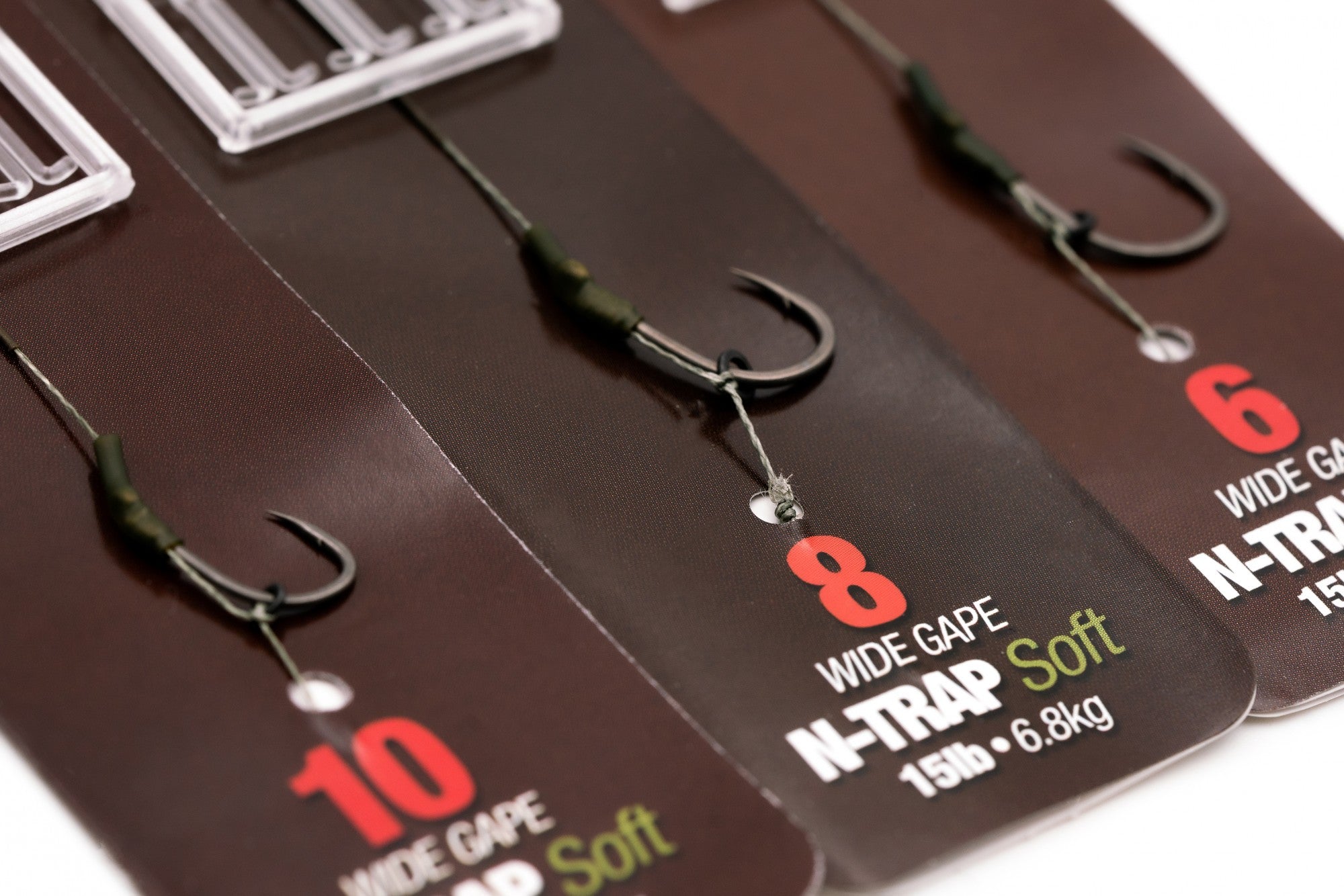N-Trap DF Rig Wide Gape Barbed Size 2 30lb