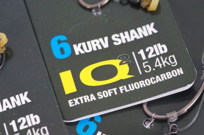Korda - IQ D Rig Kurv Shank Barbless Size 4 15lb