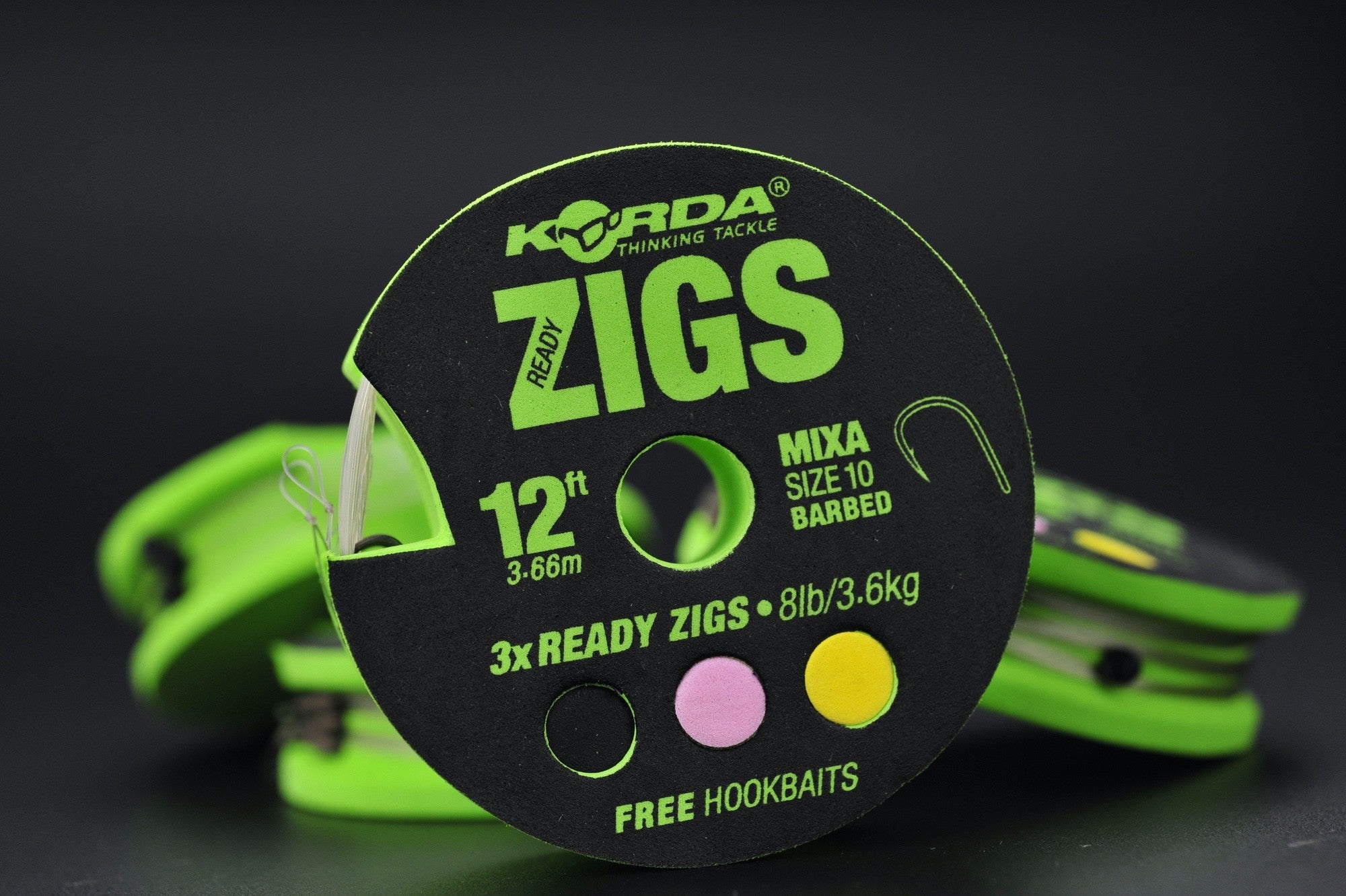 Korda - Zig Rig Barbed 6ft Size 10