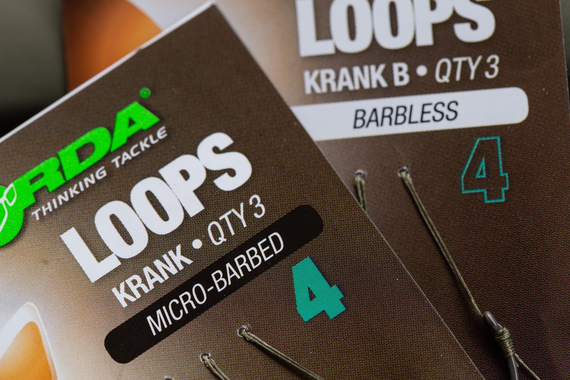 Korda - Loop Rig Krank Hook Size 4 18lb