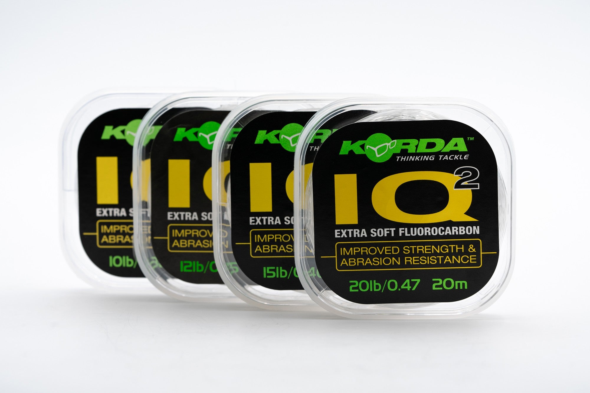 Korda - IQ2 Soft Fluorocarbon Hooklink 10lb 0.32mm 20m