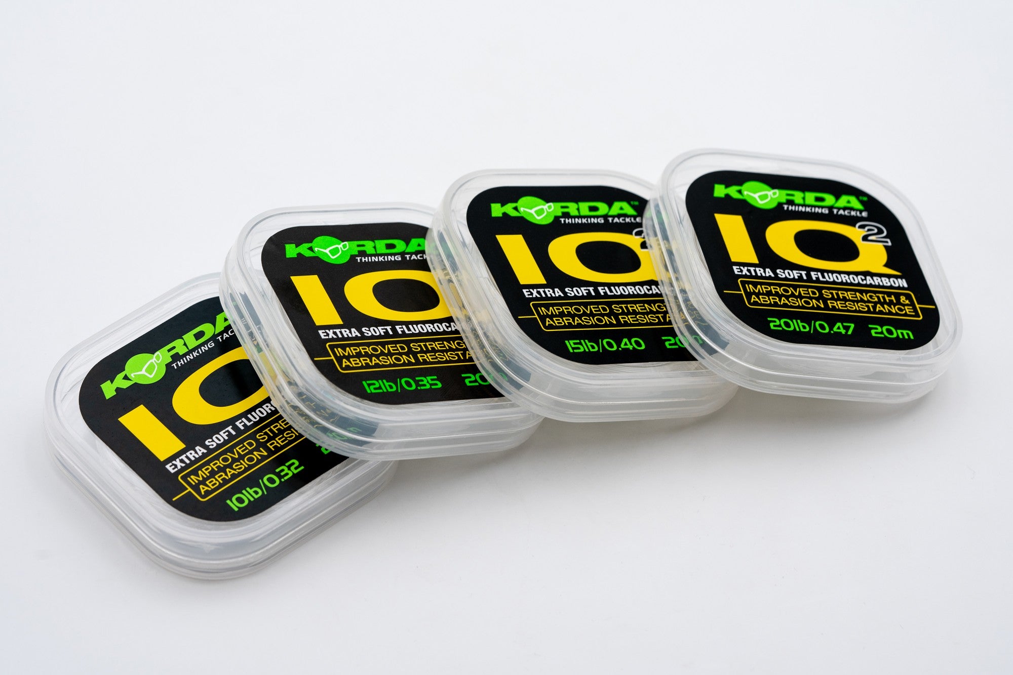 Korda - IQ2 Soft Fluorocarbon Hooklink 10lb 0.32mm 20m