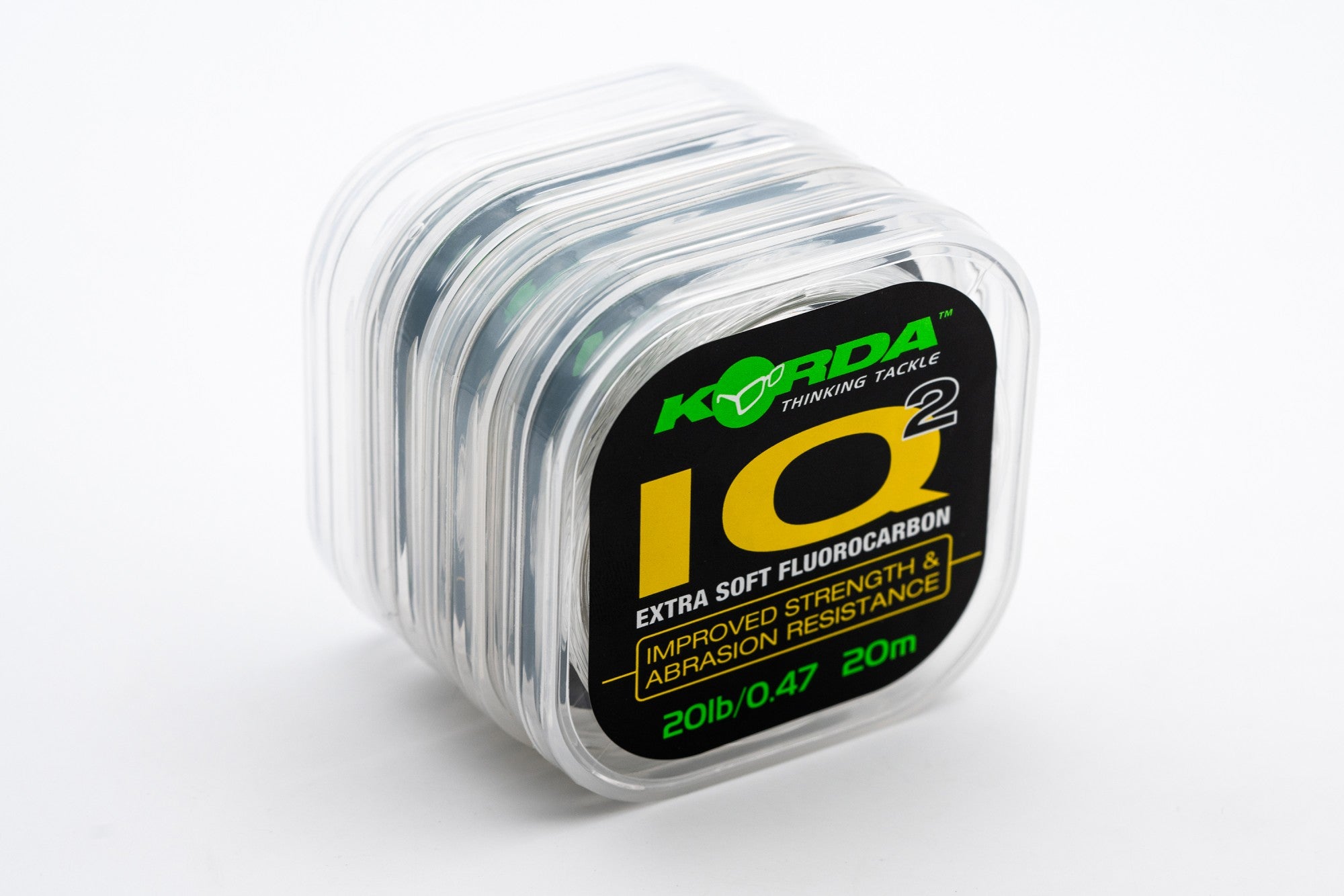Korda - IQ2 Soft Fluorocarbon Hooklink 10lb 0.32mm 20m