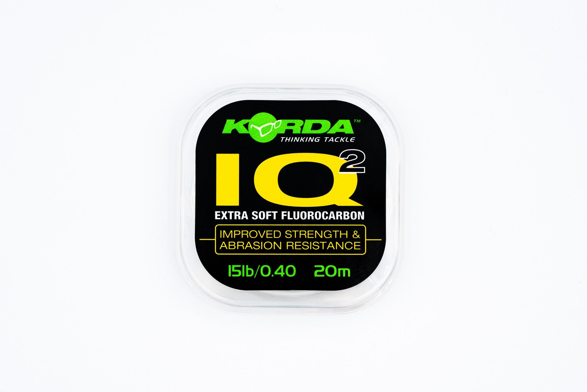 Korda - IQ2 Soft Fluorocarbon Hooklink 10lb 0.32mm 20m